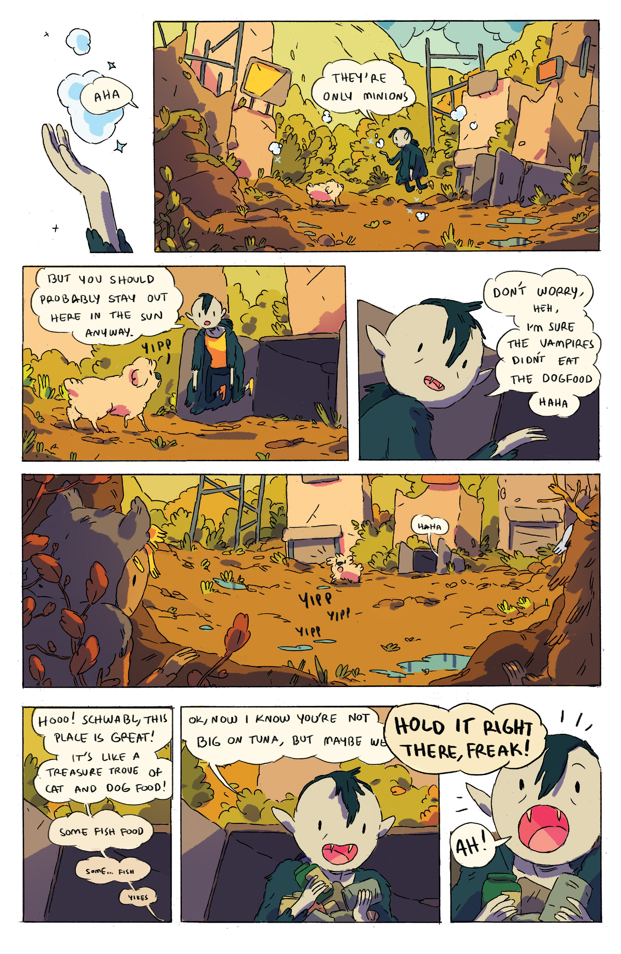 Read online Adventure Time comic -  Issue # _2015 Spoooktacular - 8