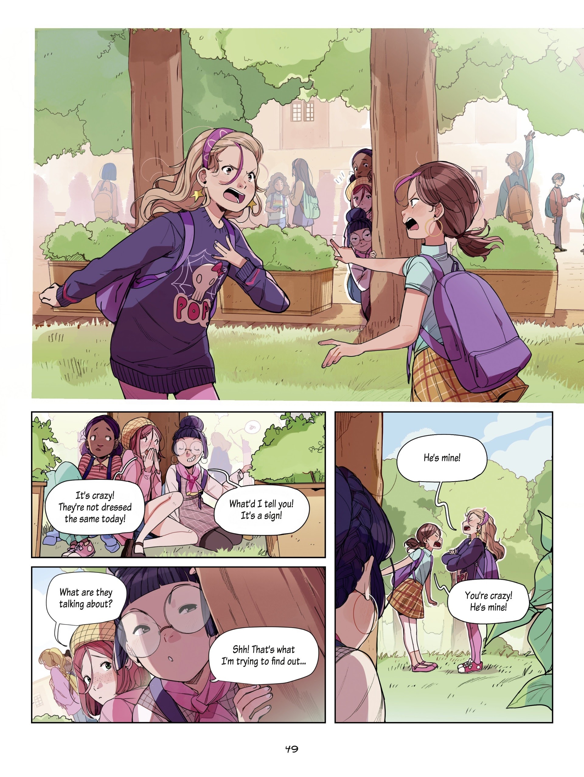 Read online School of Love comic -  Issue #1 - 49