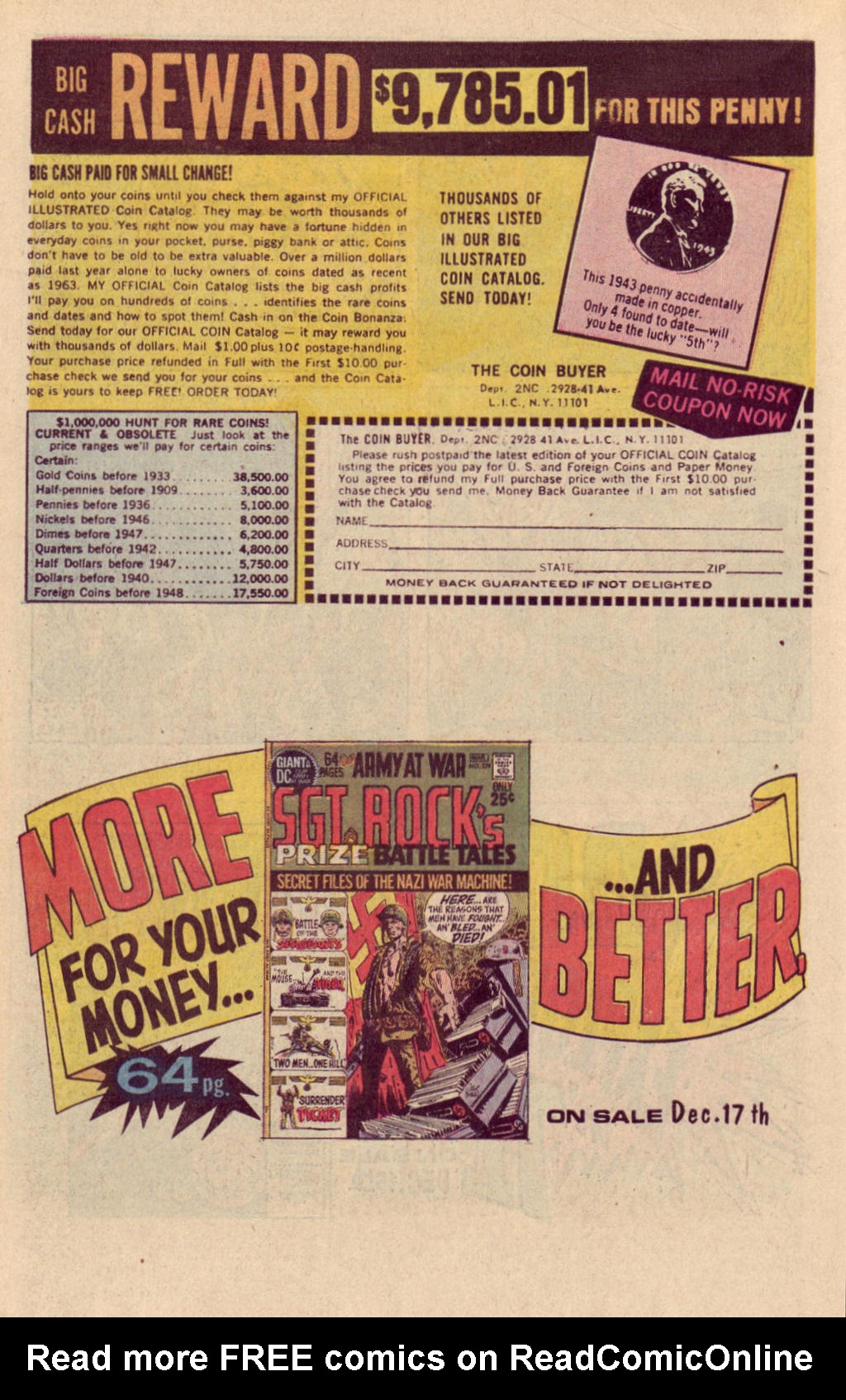 Read online G.I. Combat (1952) comic -  Issue #146 - 46