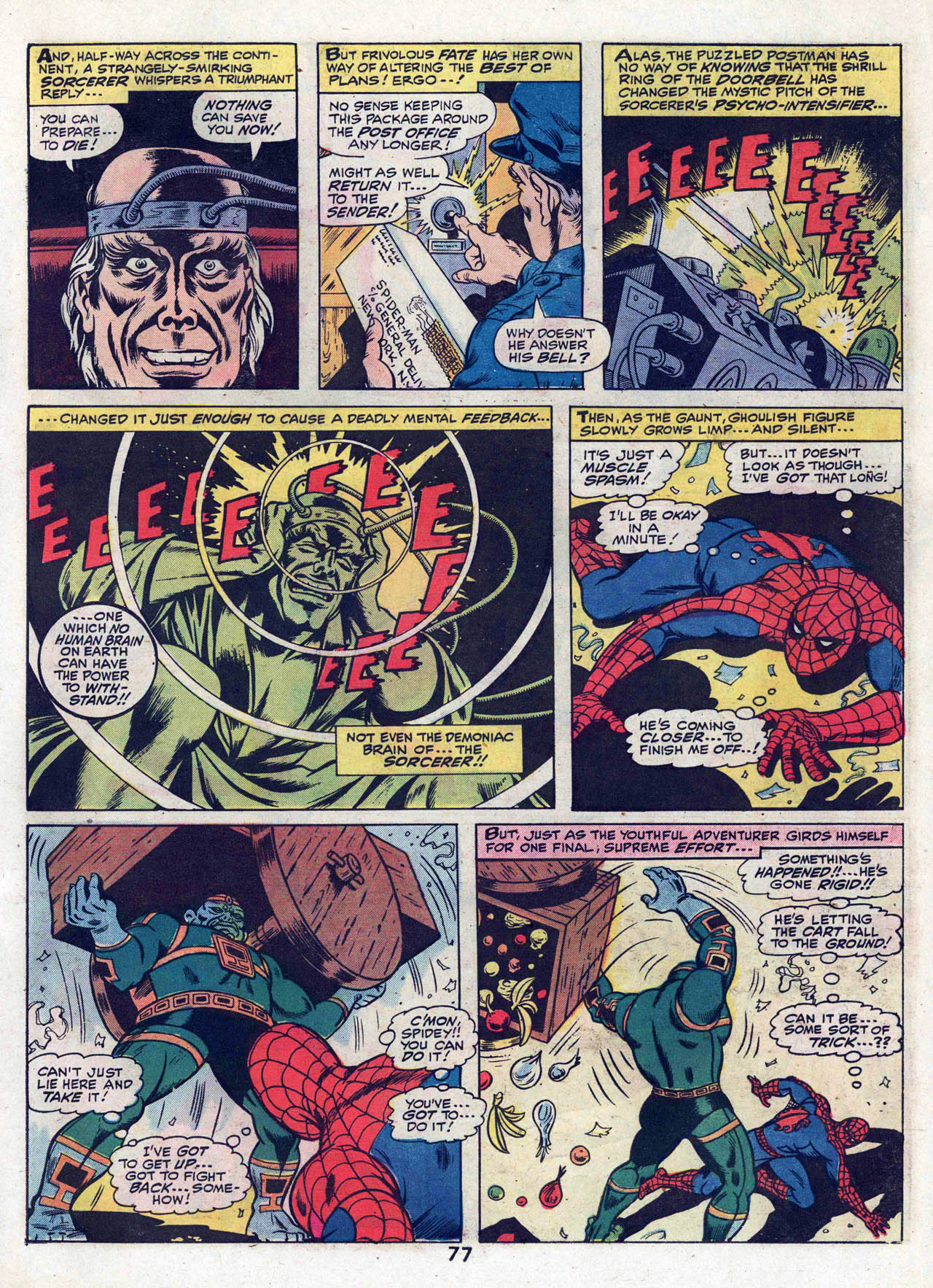 Read online Marvel Treasury Edition comic -  Issue #1 - 77