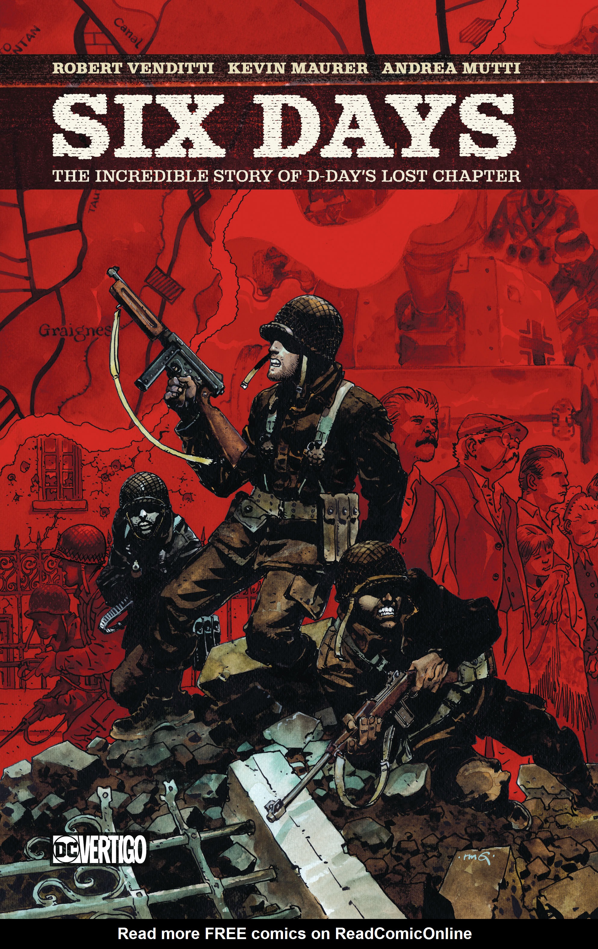 Read online Six Days: The Incredible Story of D-Day's Lost Chapter comic -  Issue # TPB - 1