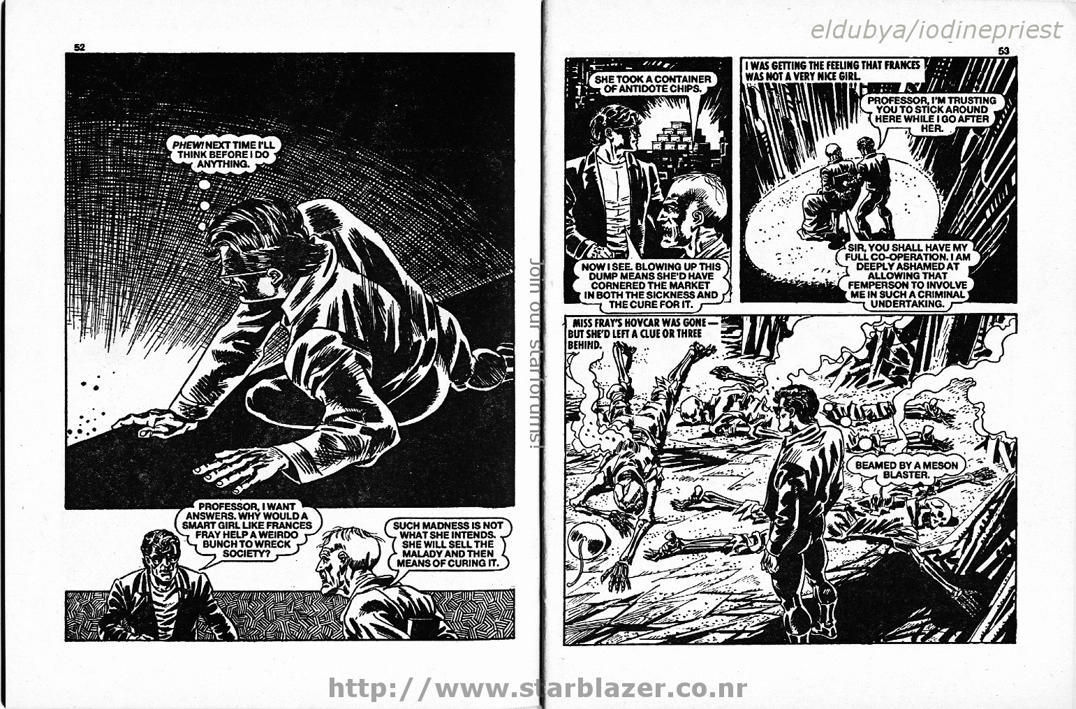 Read online Starblazer comic -  Issue #266 - 28