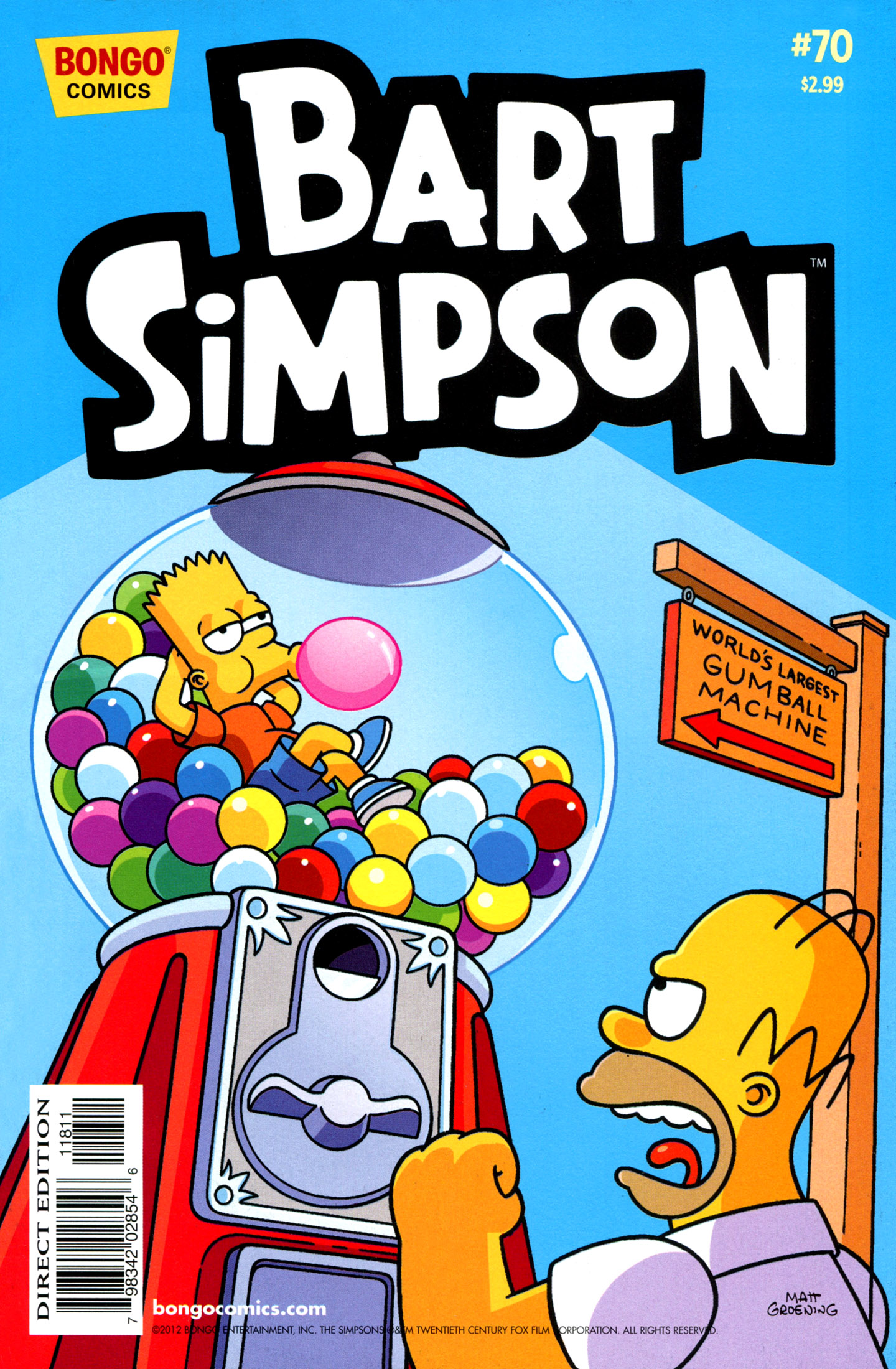 Read online Bart Simpson comic -  Issue #70 - 1