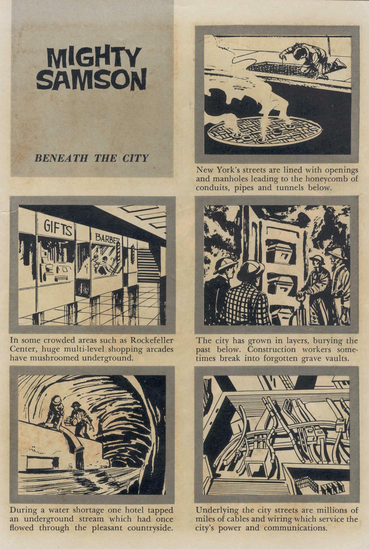 Read online Mighty Samson (1964) comic -  Issue #7 - 35