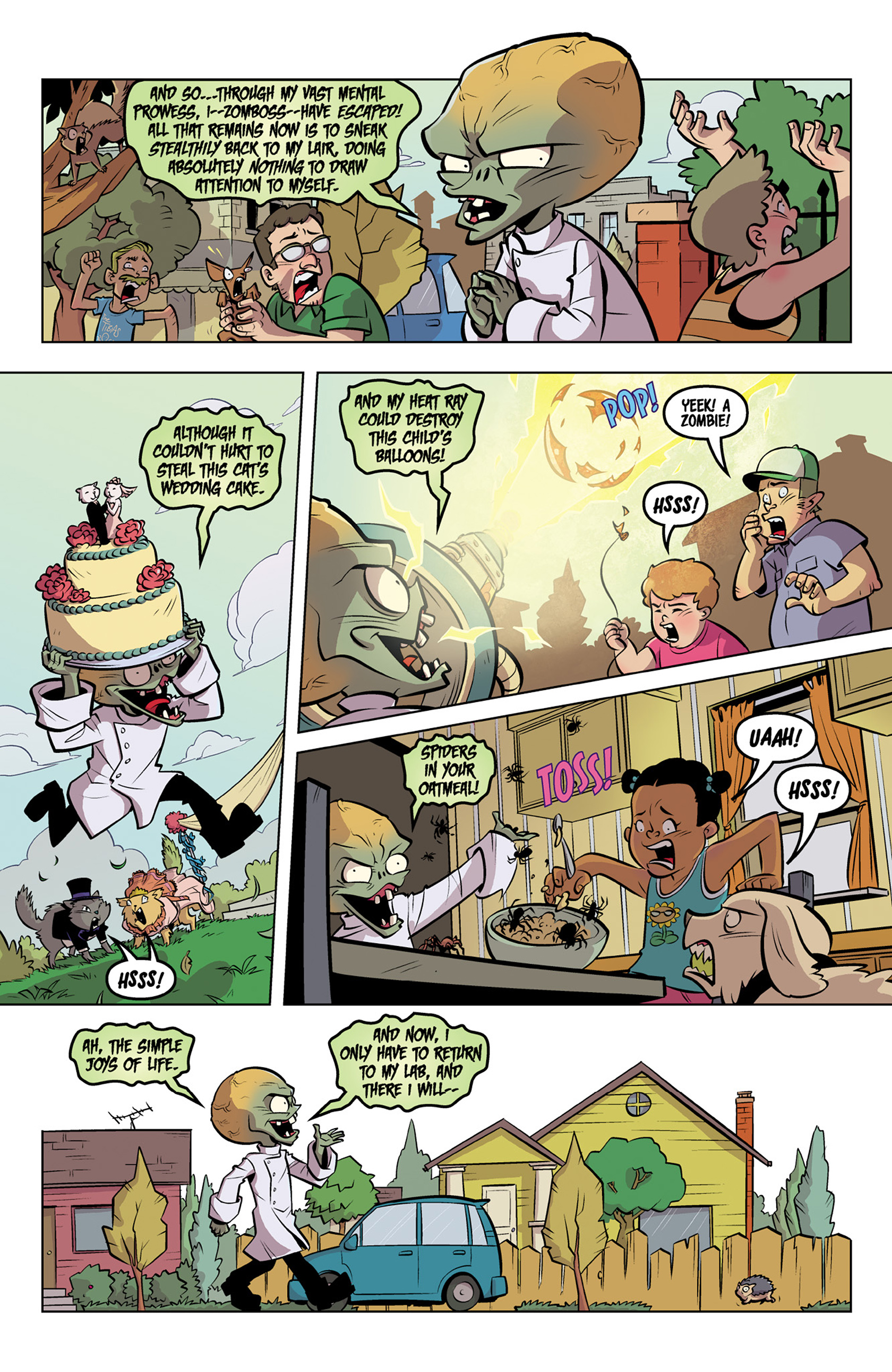 Read online Plants vs. Zombies: Bully For You comic -  Issue #3 - 11