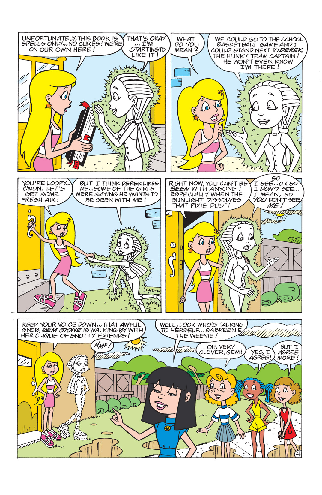Read online Sabrina the Teenage Witch (2000) comic -  Issue #1 - 5