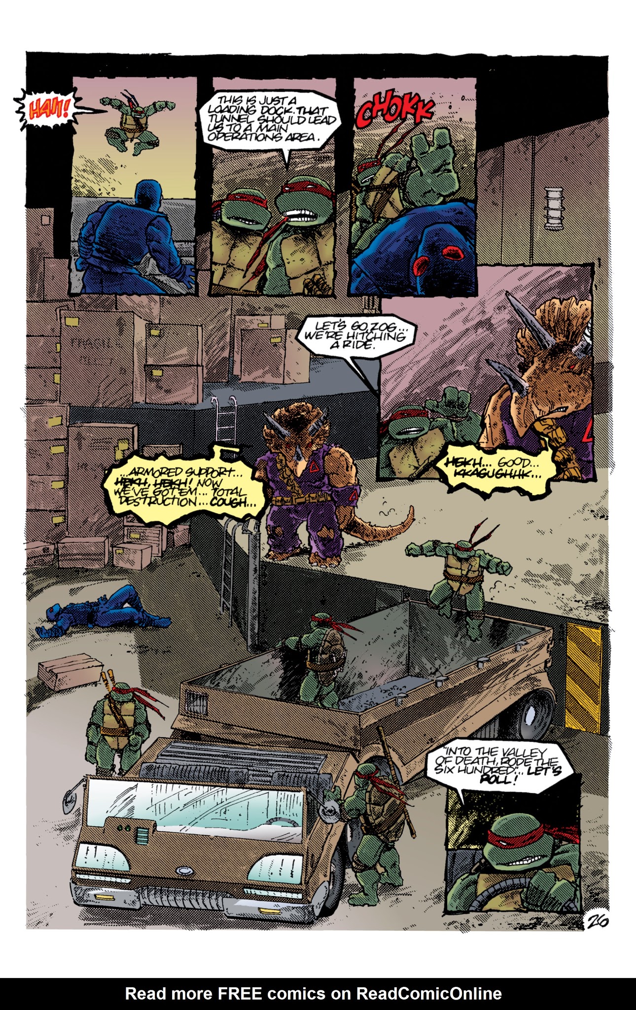 Read online Teenage Mutant Ninja Turtles Color Classics (2013) comic -  Issue #6 - 26