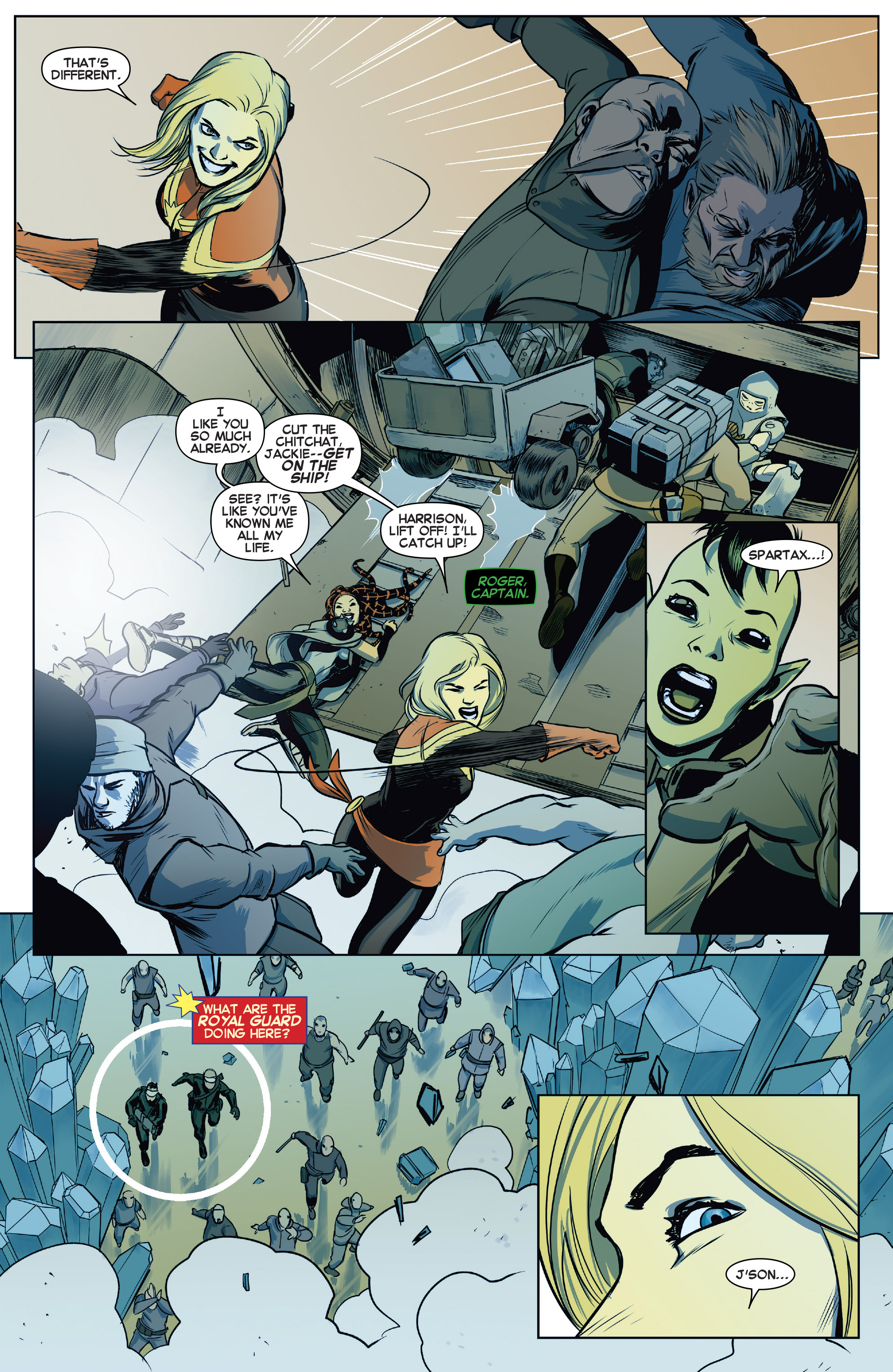 Read online Captain Marvel (2014) comic -  Issue #4 - 16