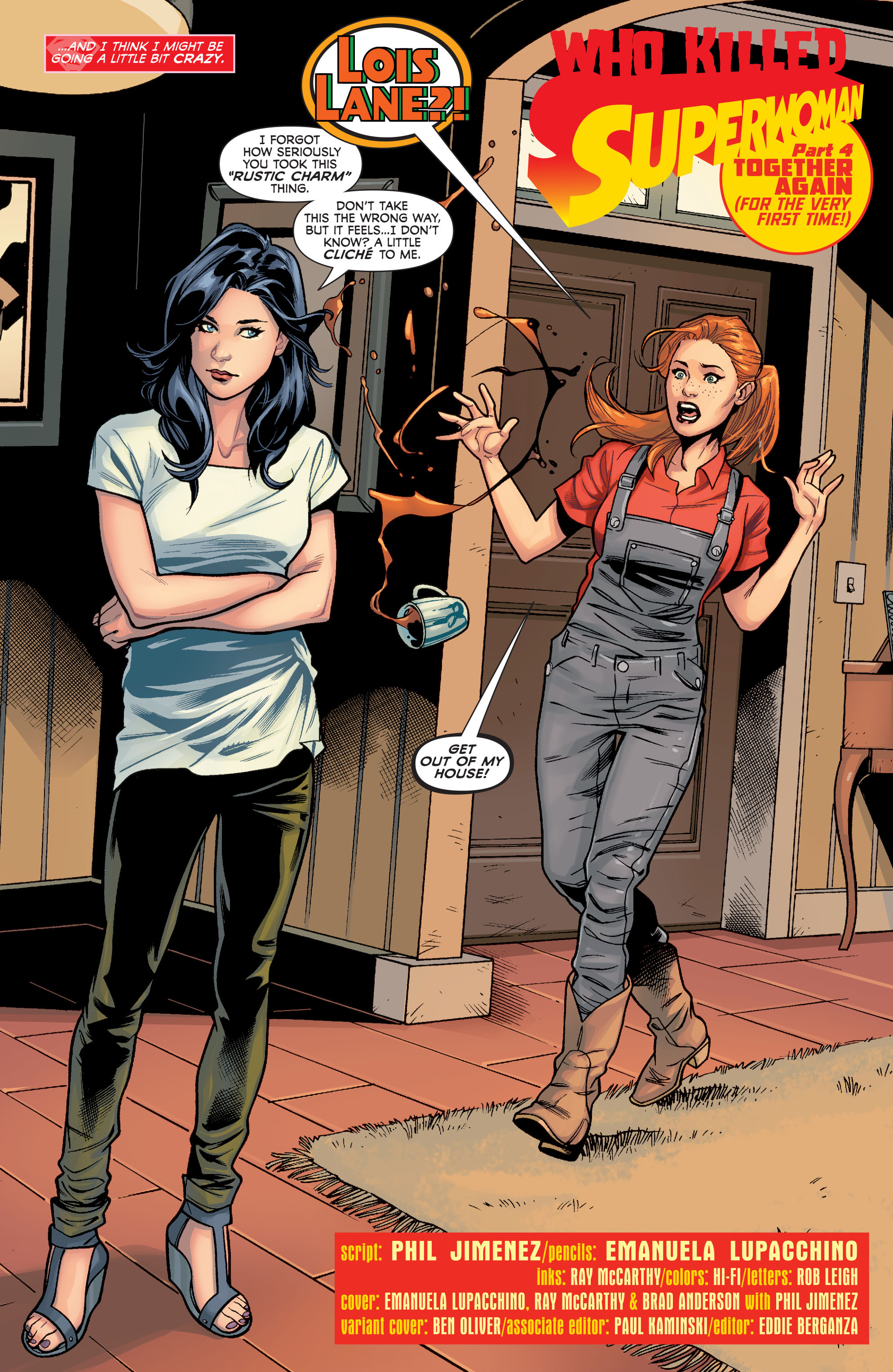 Read online Superwoman comic -  Issue #4 - 5