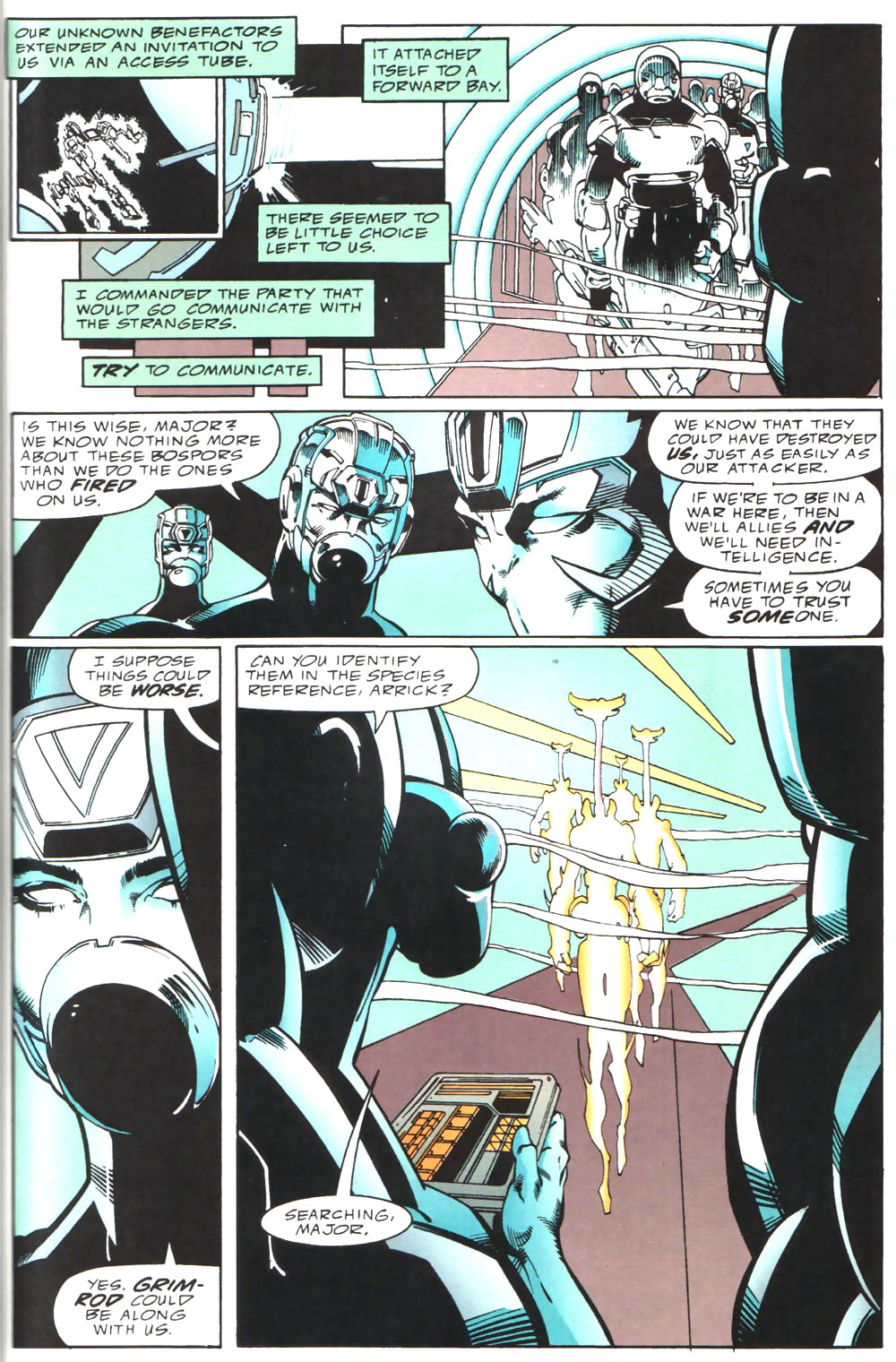 Read online Alien Legion: On the Edge comic -  Issue #1 - 40