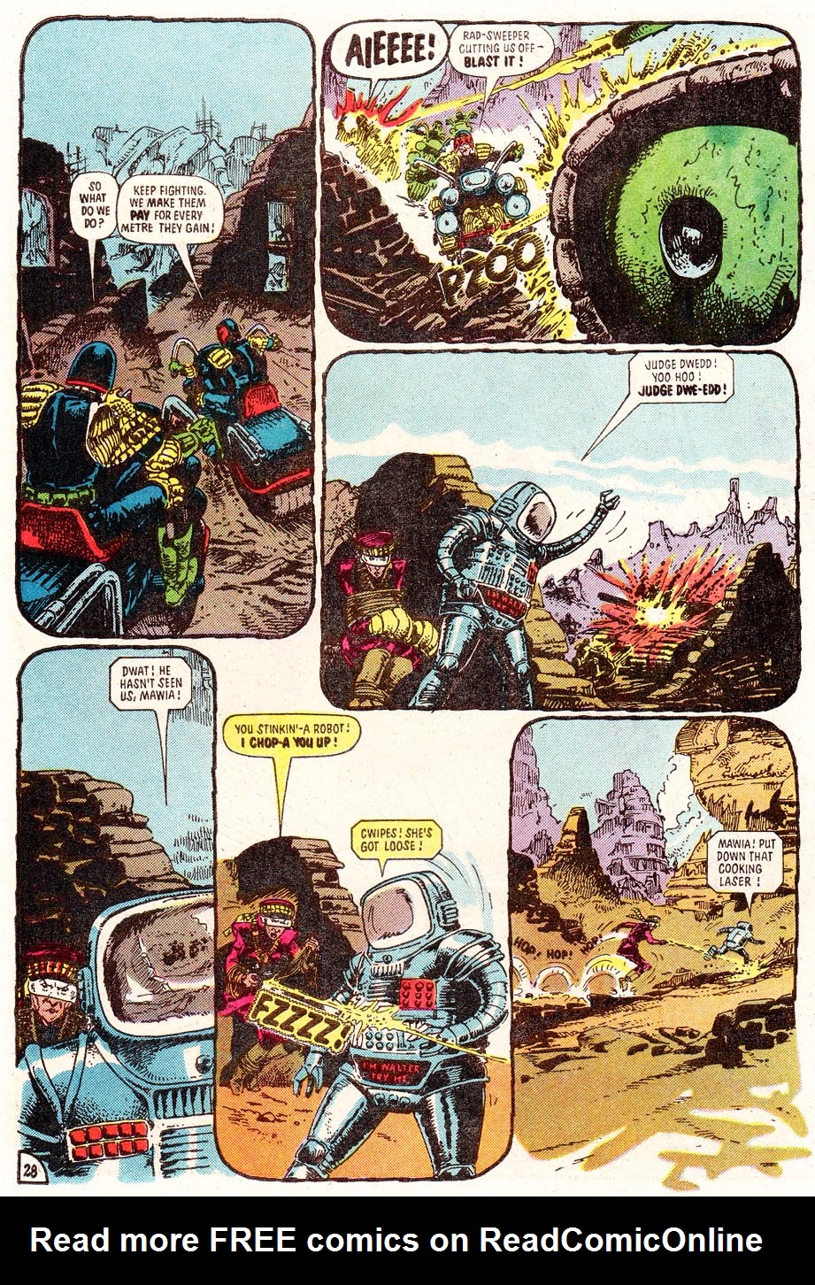Read online Judge Dredd (1983) comic -  Issue #22 - 25