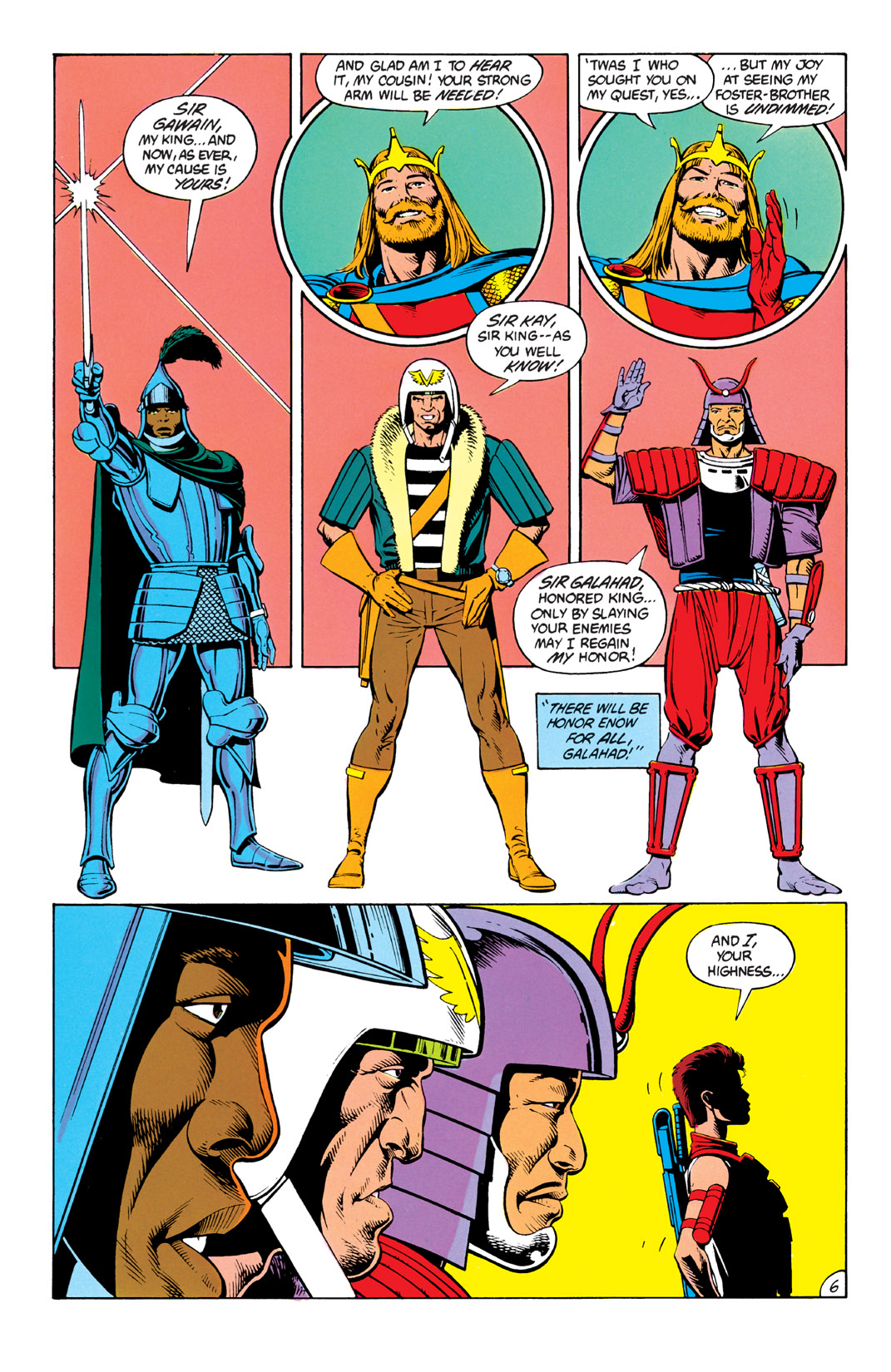 Read online Camelot 3000 comic -  Issue #4 - 8