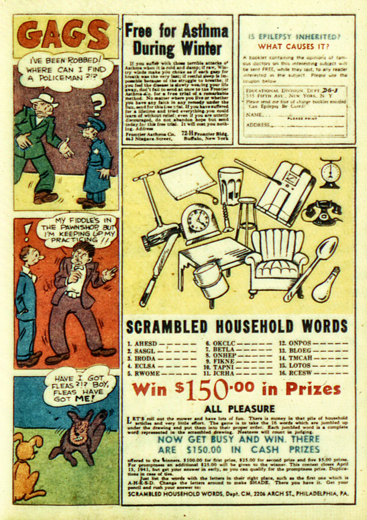 Read online More Fun Comics comic -  Issue #65 - 39