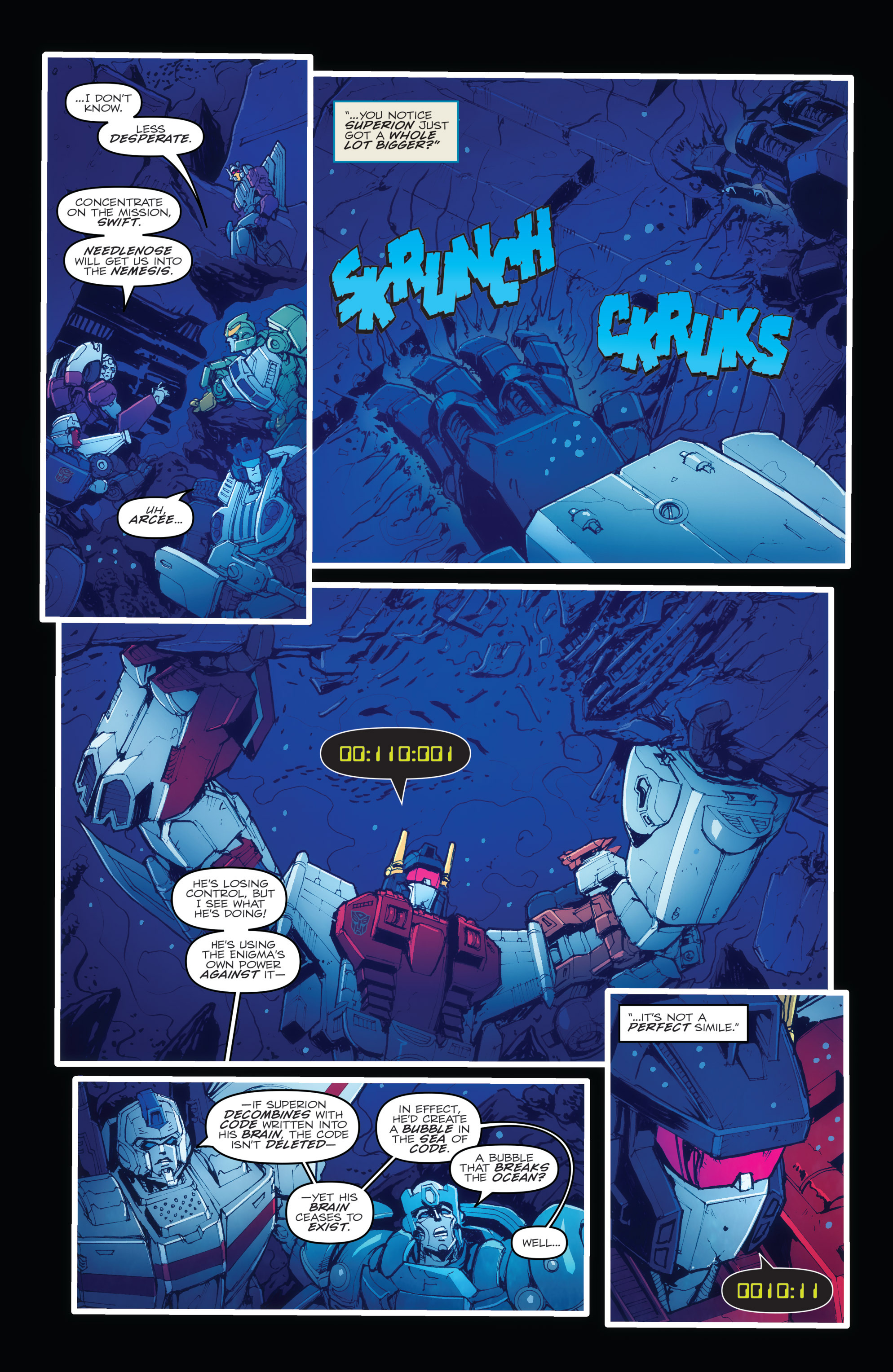 Read online The Transformers (2014) comic -  Issue #54 - 12