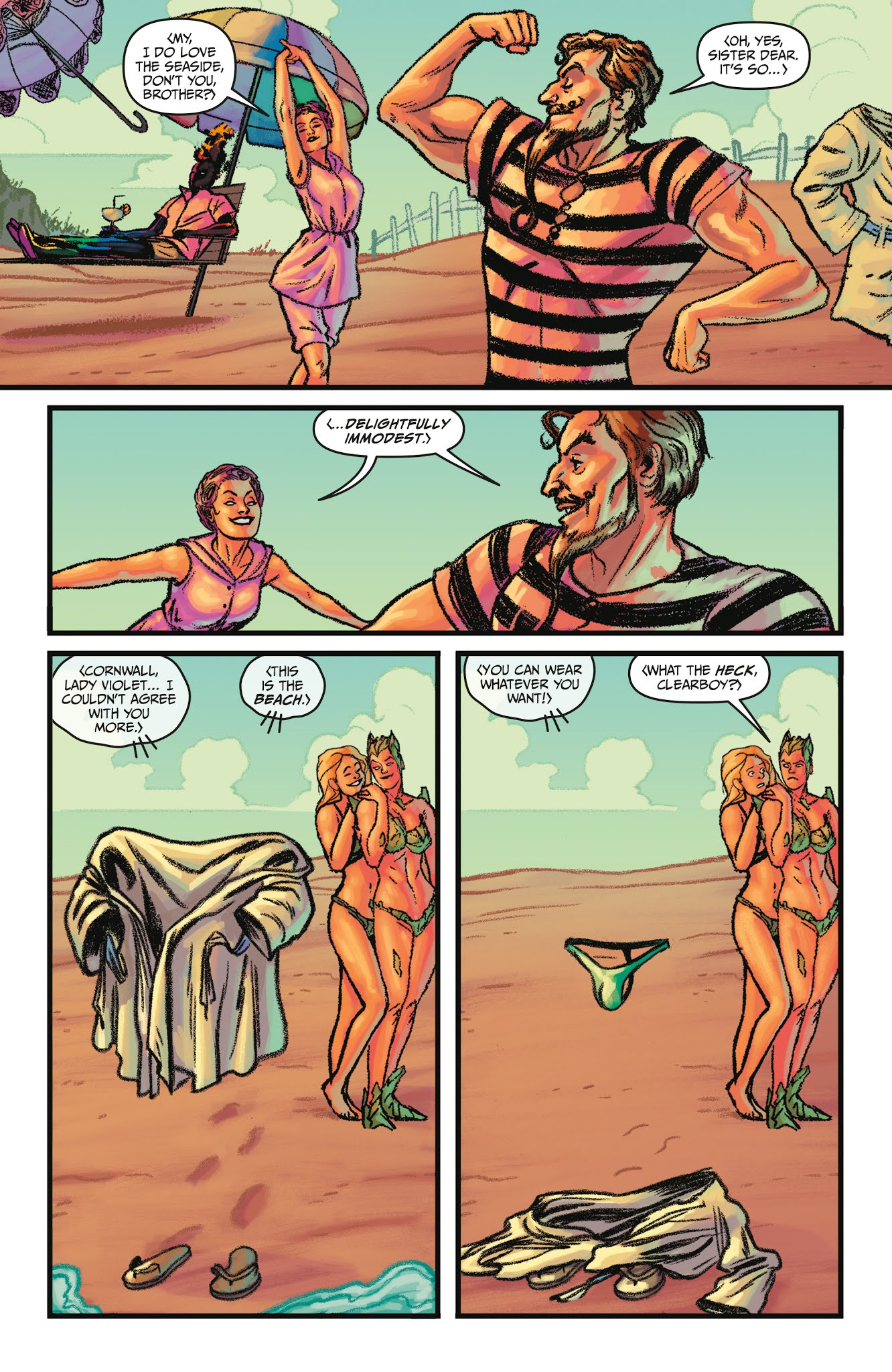 Read online Curse Words Summer Swimsuit Special comic -  Issue # Full - 7
