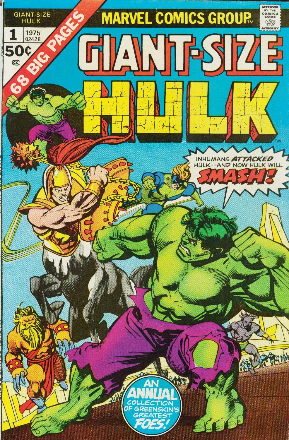 Read online Giant-Size Hulk (1975) comic -  Issue # Full - 1