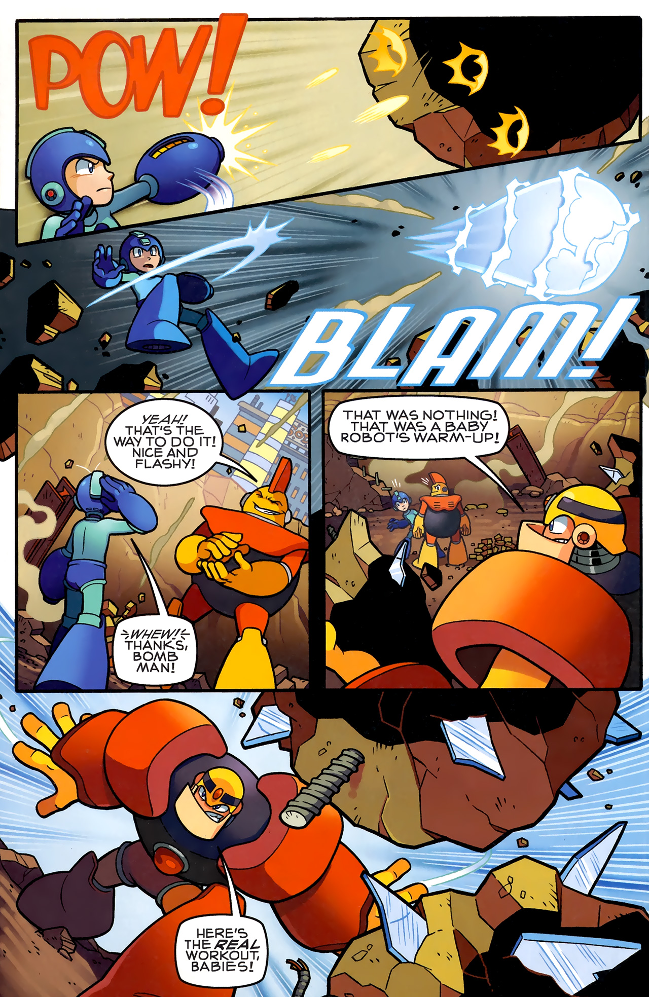 Read online Mega Man comic -  Issue #5 - 4