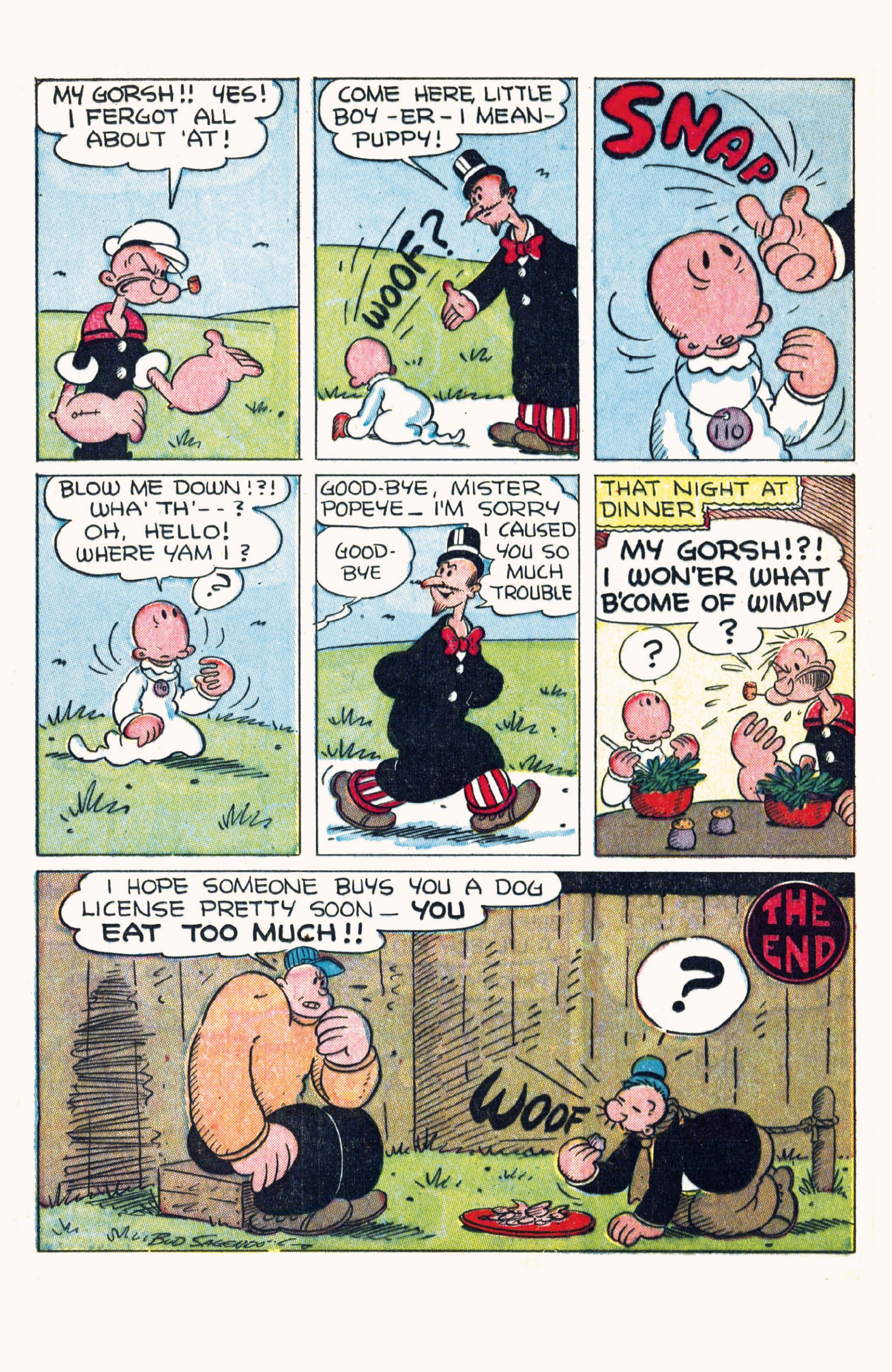 Read online Classic Popeye comic -  Issue #2 - 34