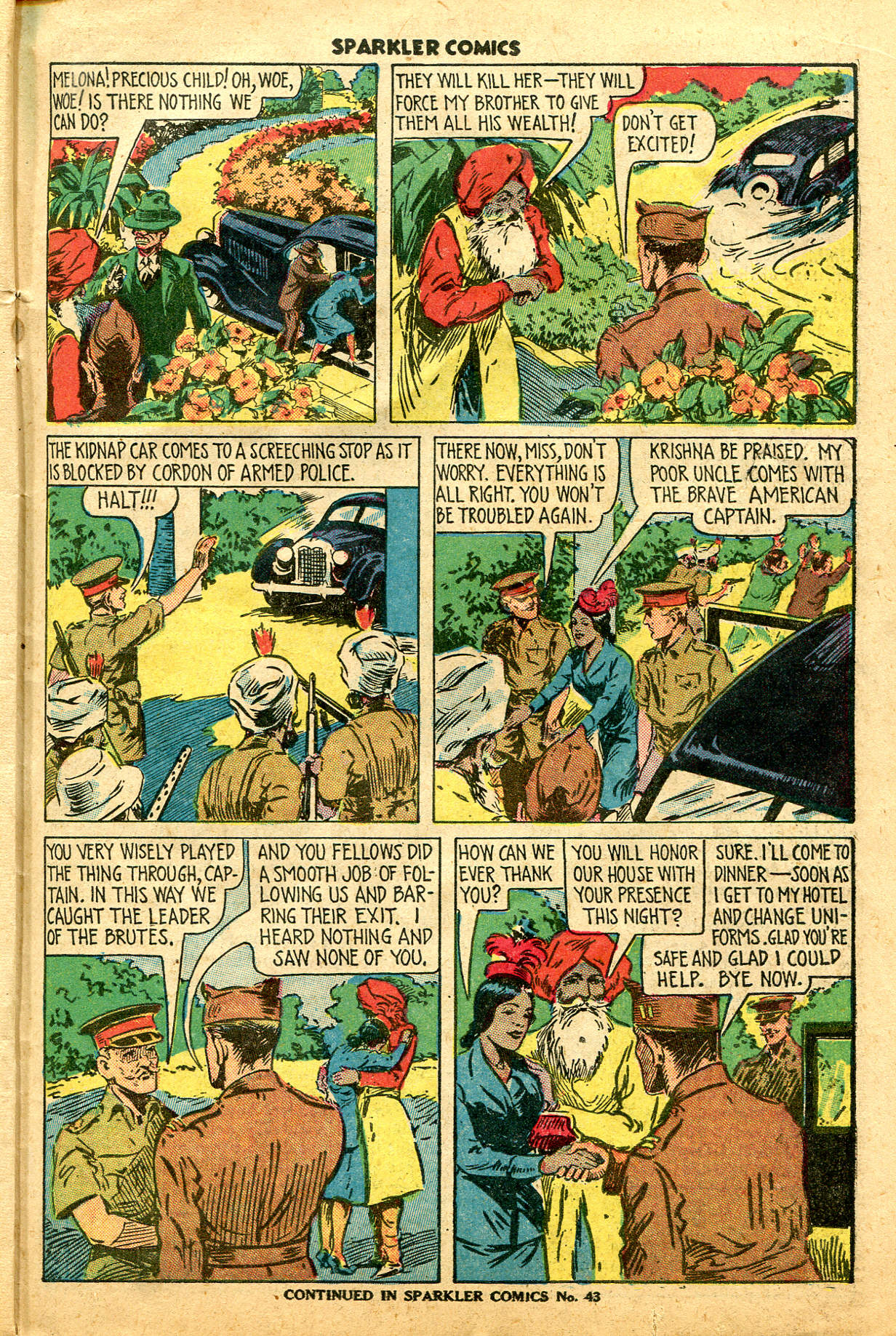 Read online Sparkler Comics comic -  Issue #42 - 33