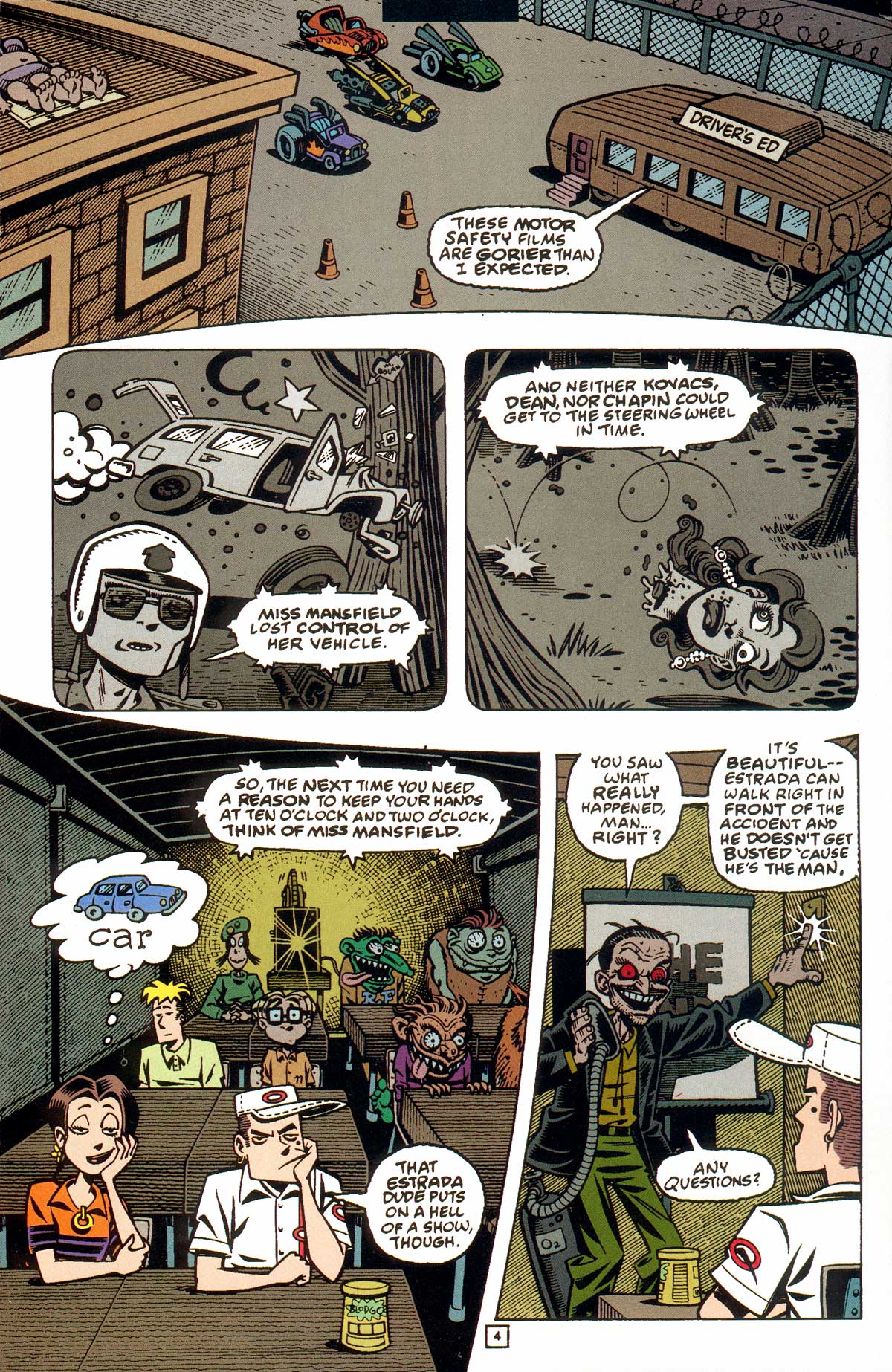 Read online Gross Point comic -  Issue #4 - 5