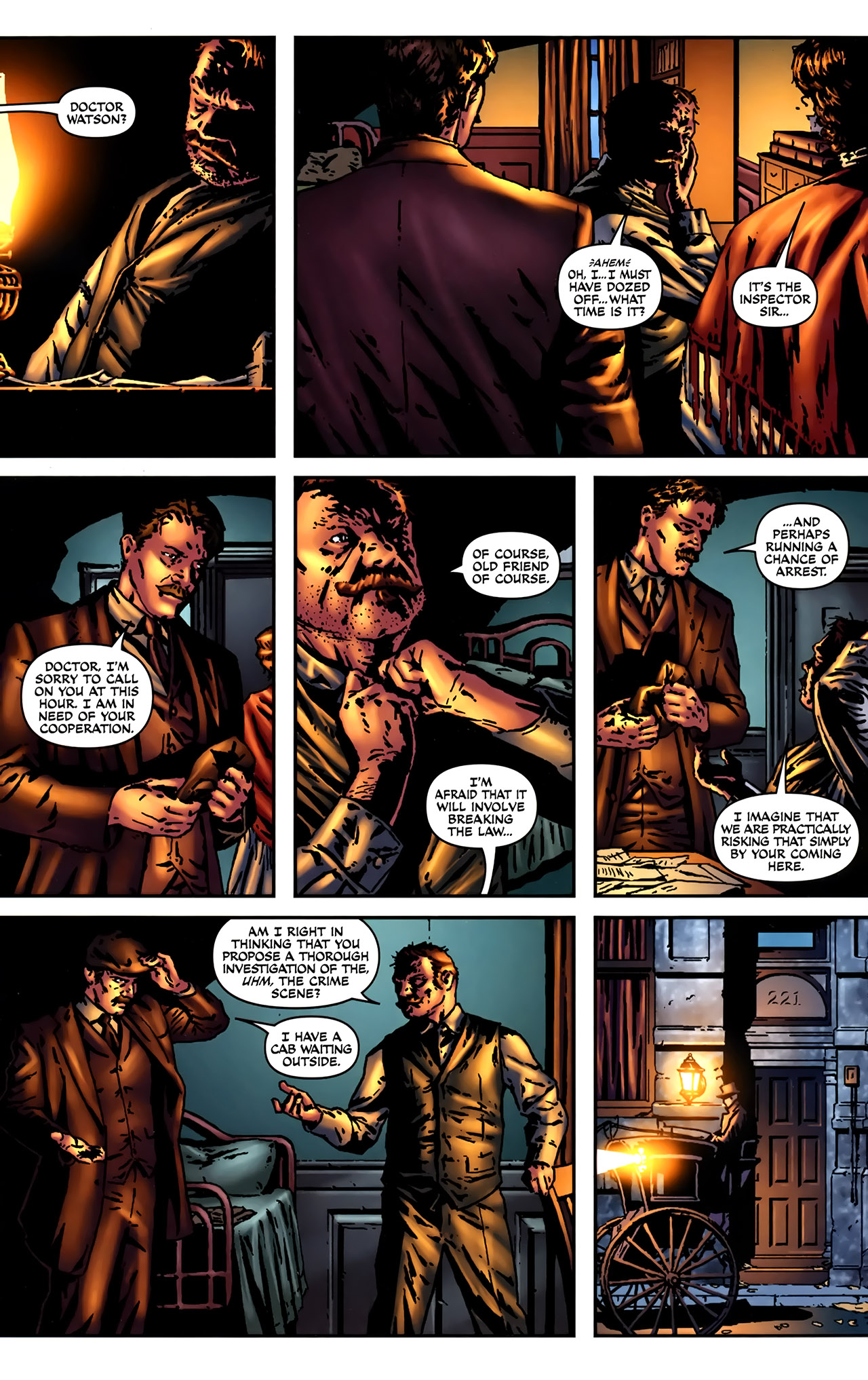 Read online Sherlock Holmes (2009) comic -  Issue #2 - 18