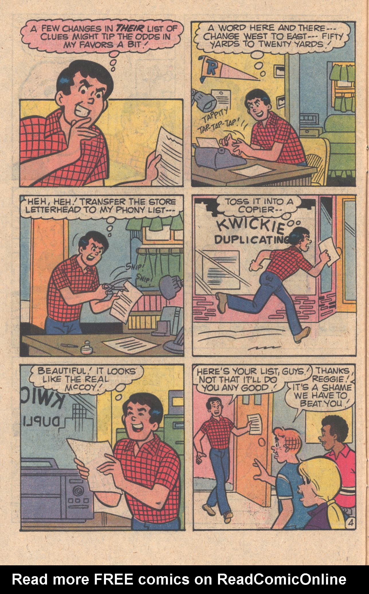 Read online Life With Archie (1958) comic -  Issue #233 - 6