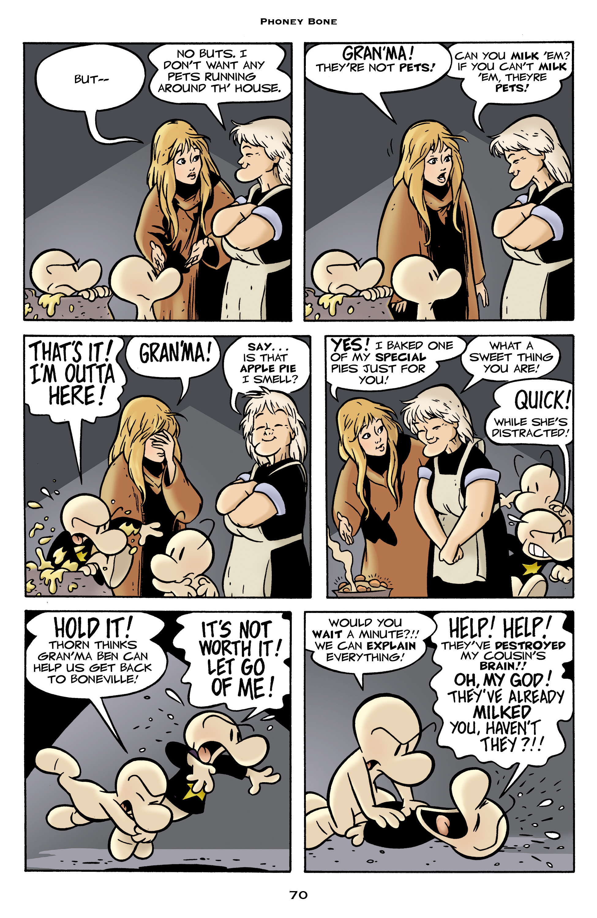 Read online Bone: Out From Boneville comic -  Issue # TPB - 70