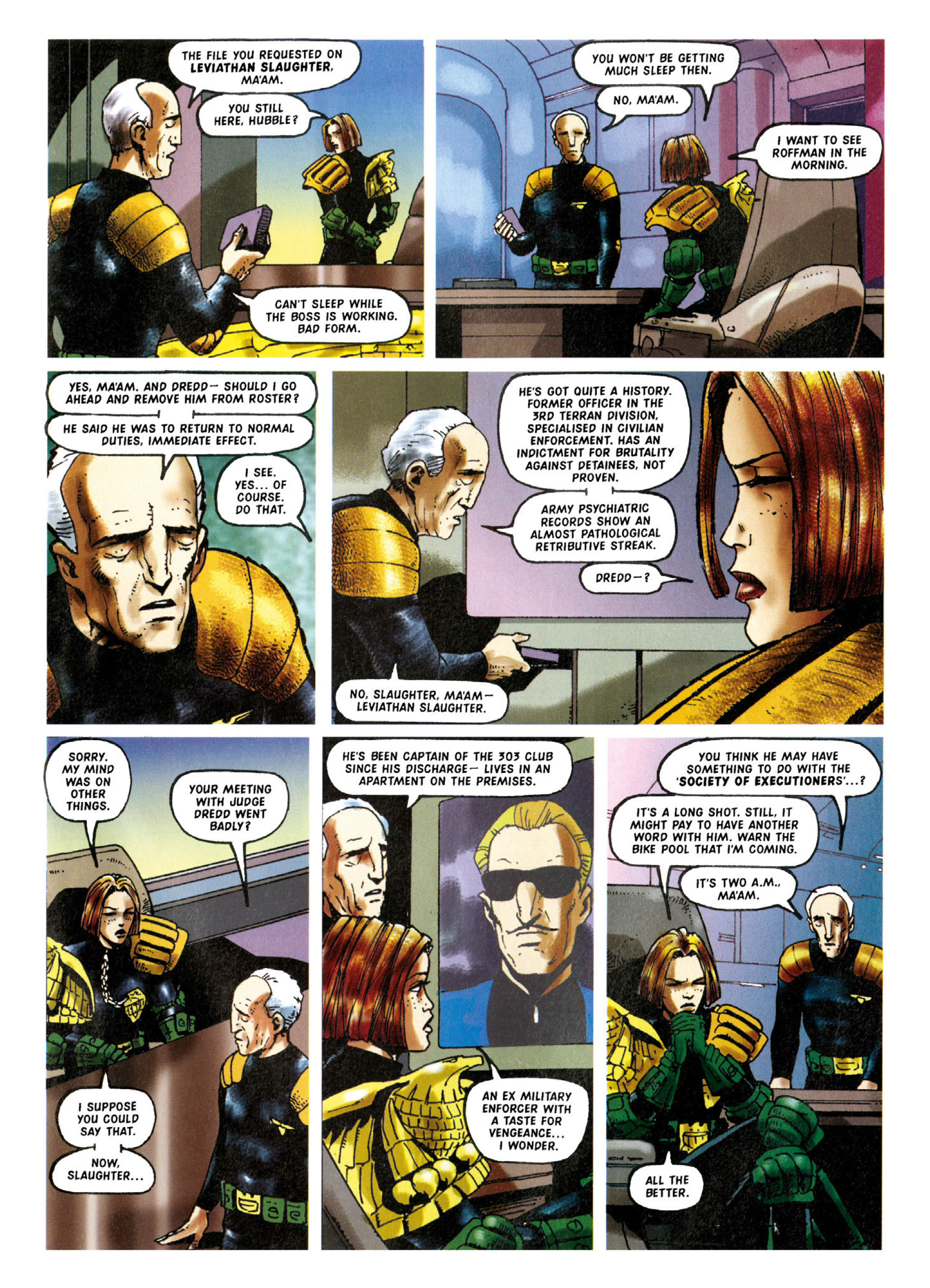 Read online Judge Dredd: The Complete Case Files comic -  Issue # TPB 28 - 154