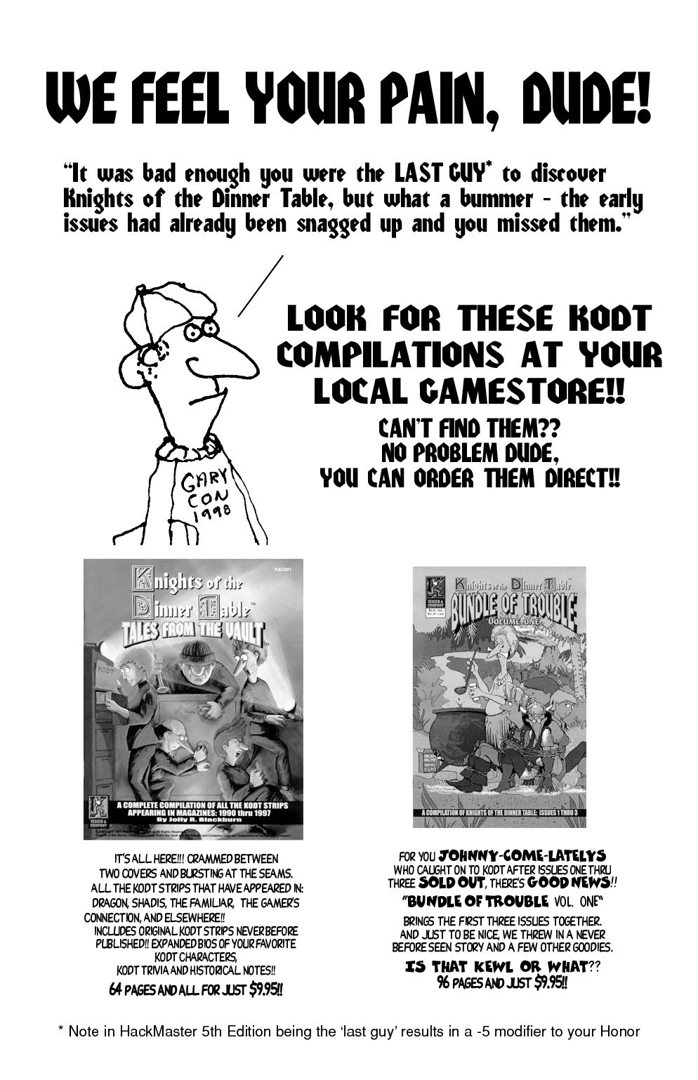 Read online Knights of the Dinner Table comic -  Issue #25 - 28