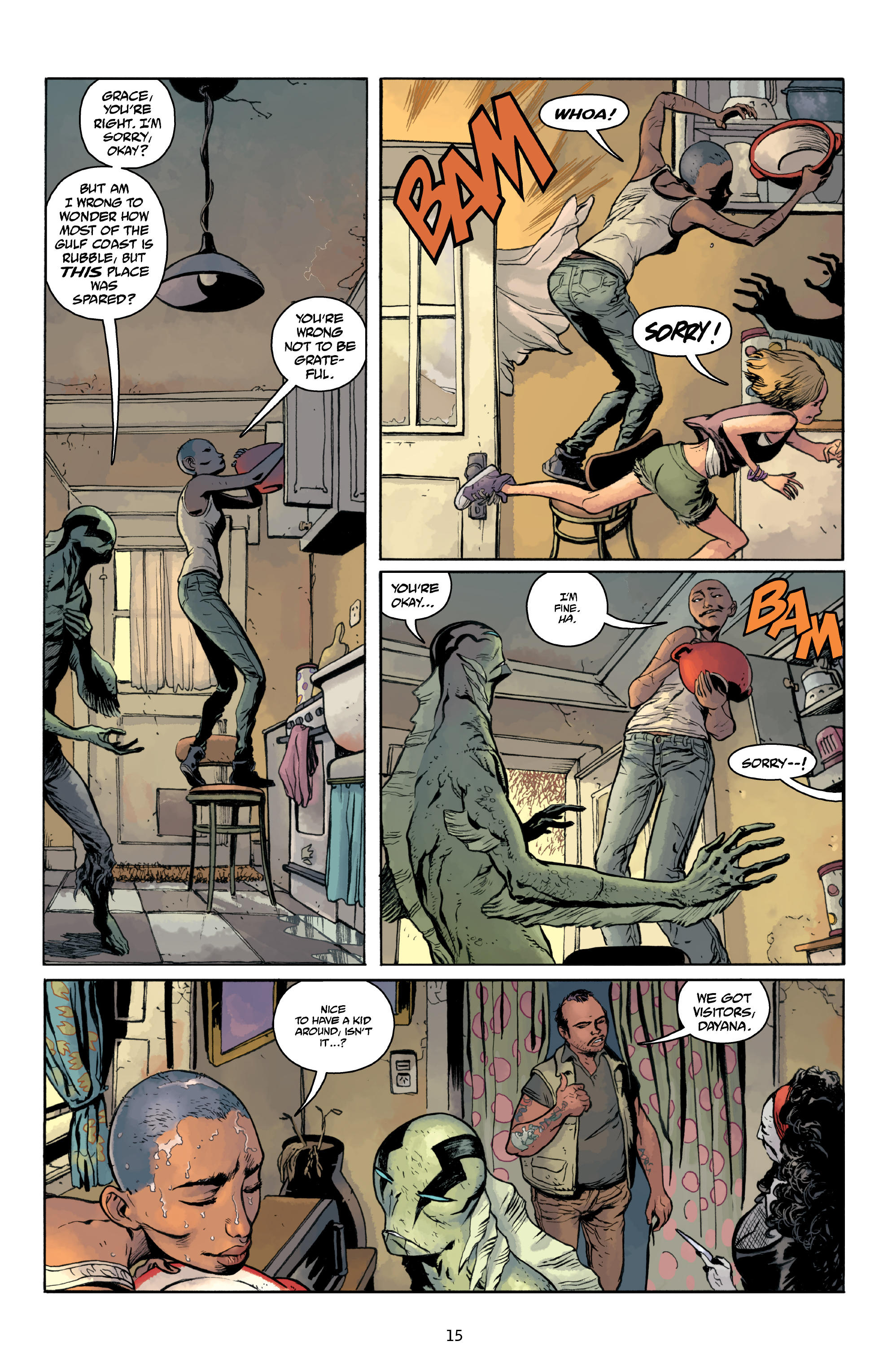 Read online Abe Sapien comic -  Issue # _TPB Dark and Terrible 2 (Part 1) - 17