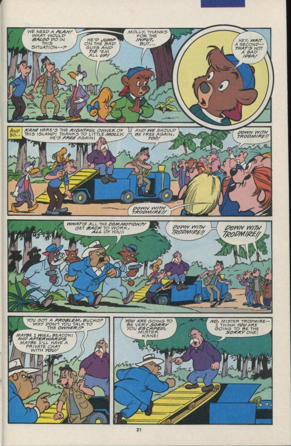 Read online Disney's Tale Spin comic -  Issue #7 - 22