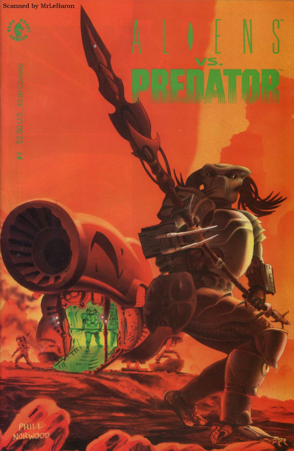 Read online Aliens vs. Predator comic -  Issue #1 - 1