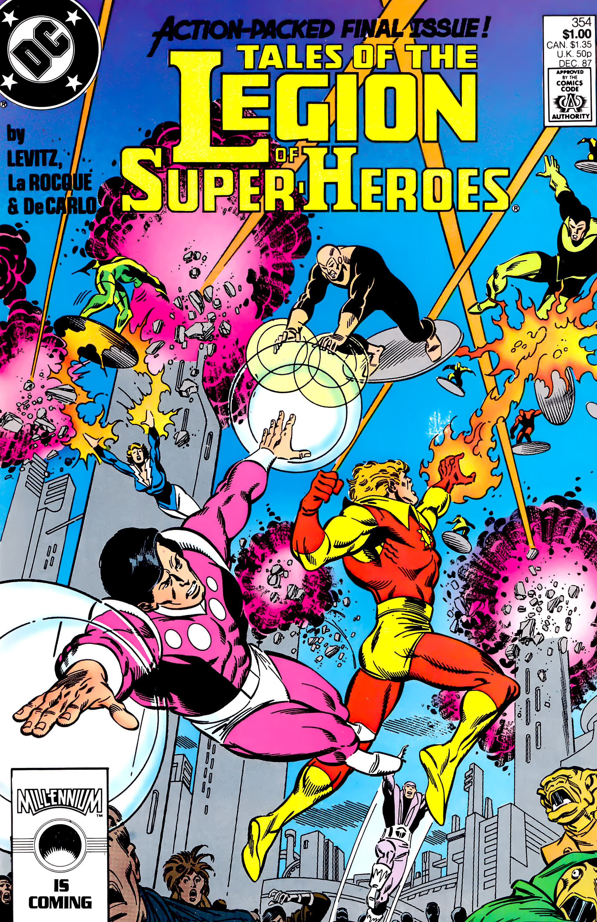 Legion of Super-Heroes (1984) 29 Page 1