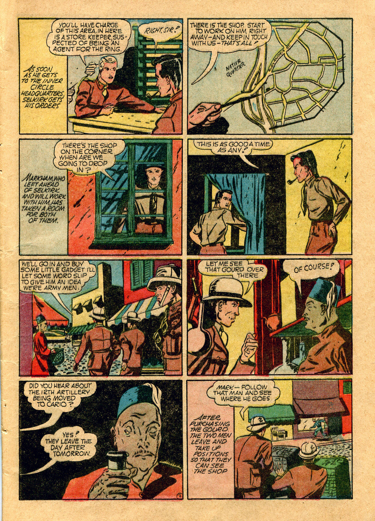 Read online Super Spy (1940) comic -  Issue #2 - 16