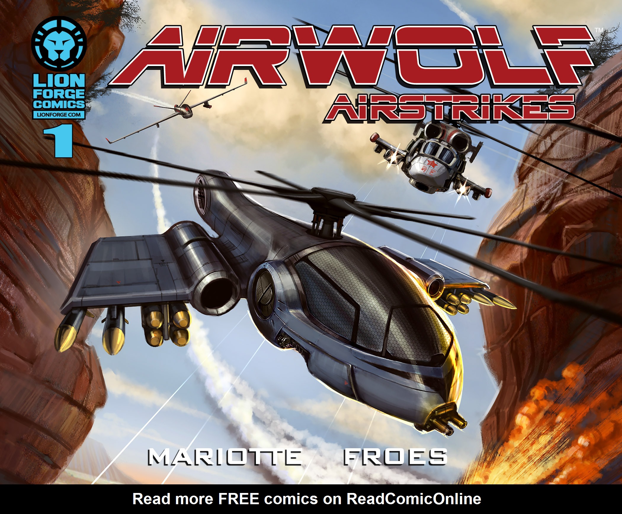 Read online Airwolf Airstrikes comic -  Issue #1 - 2