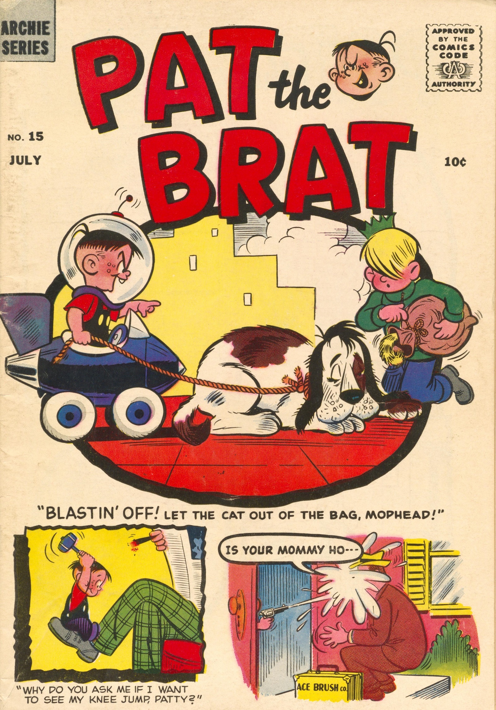 Read online Pat the Brat comic -  Issue #15 - 1