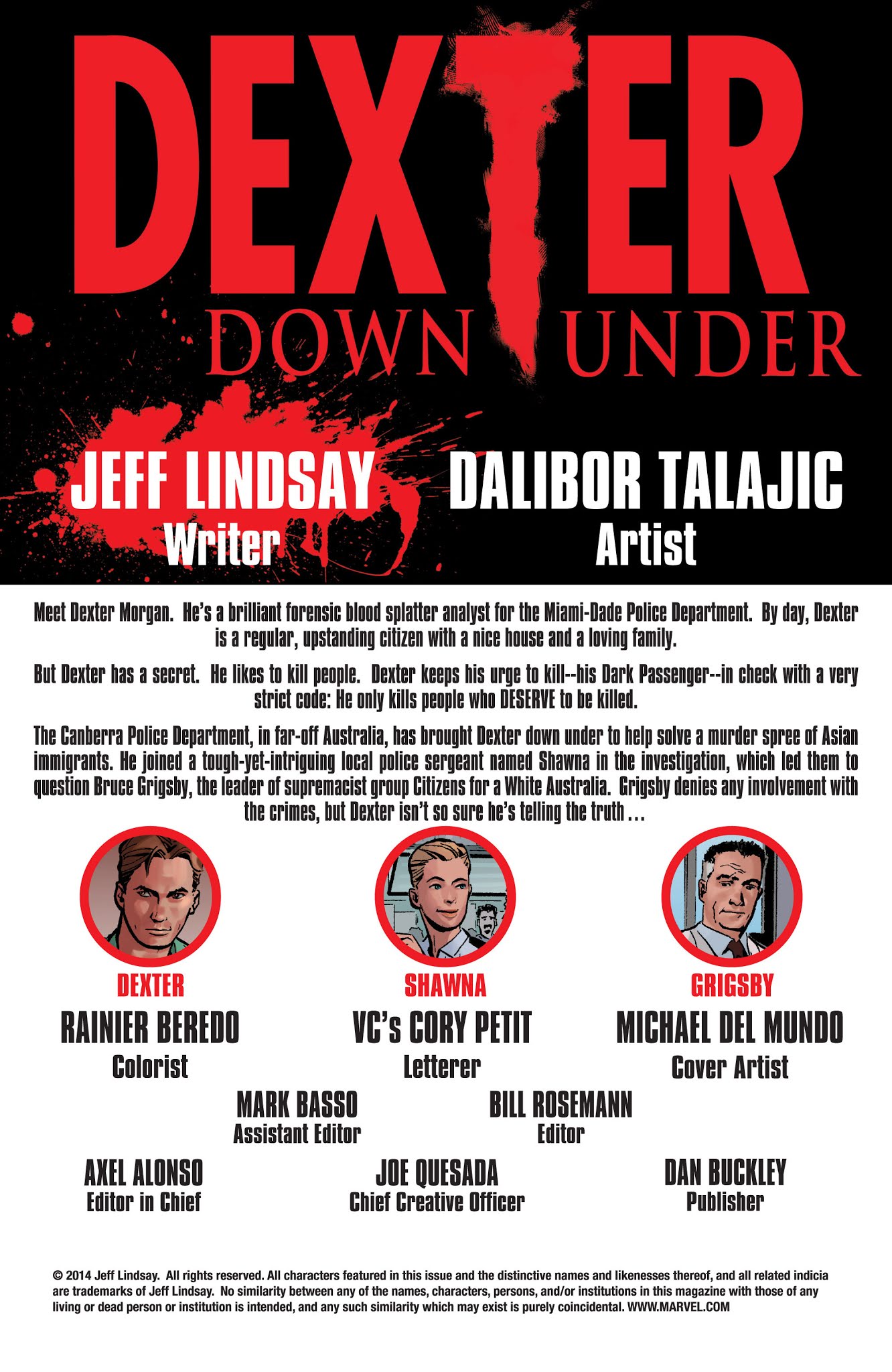 Read online Dexter: Down Under comic -  Issue #2 - 2