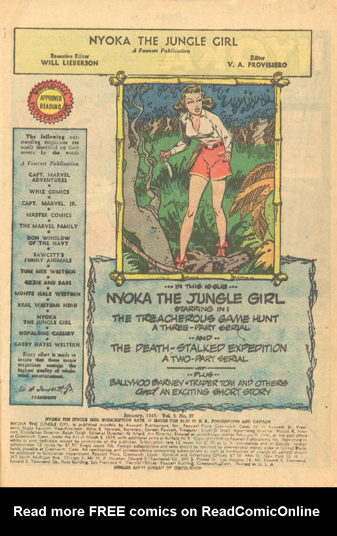 Read online Nyoka the Jungle Girl (1945) comic -  Issue #27 - 3