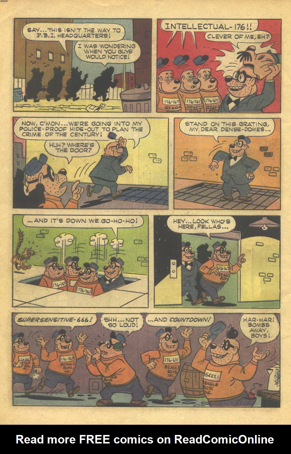 Read online Walt Disney THE BEAGLE BOYS comic -  Issue #7 - 6