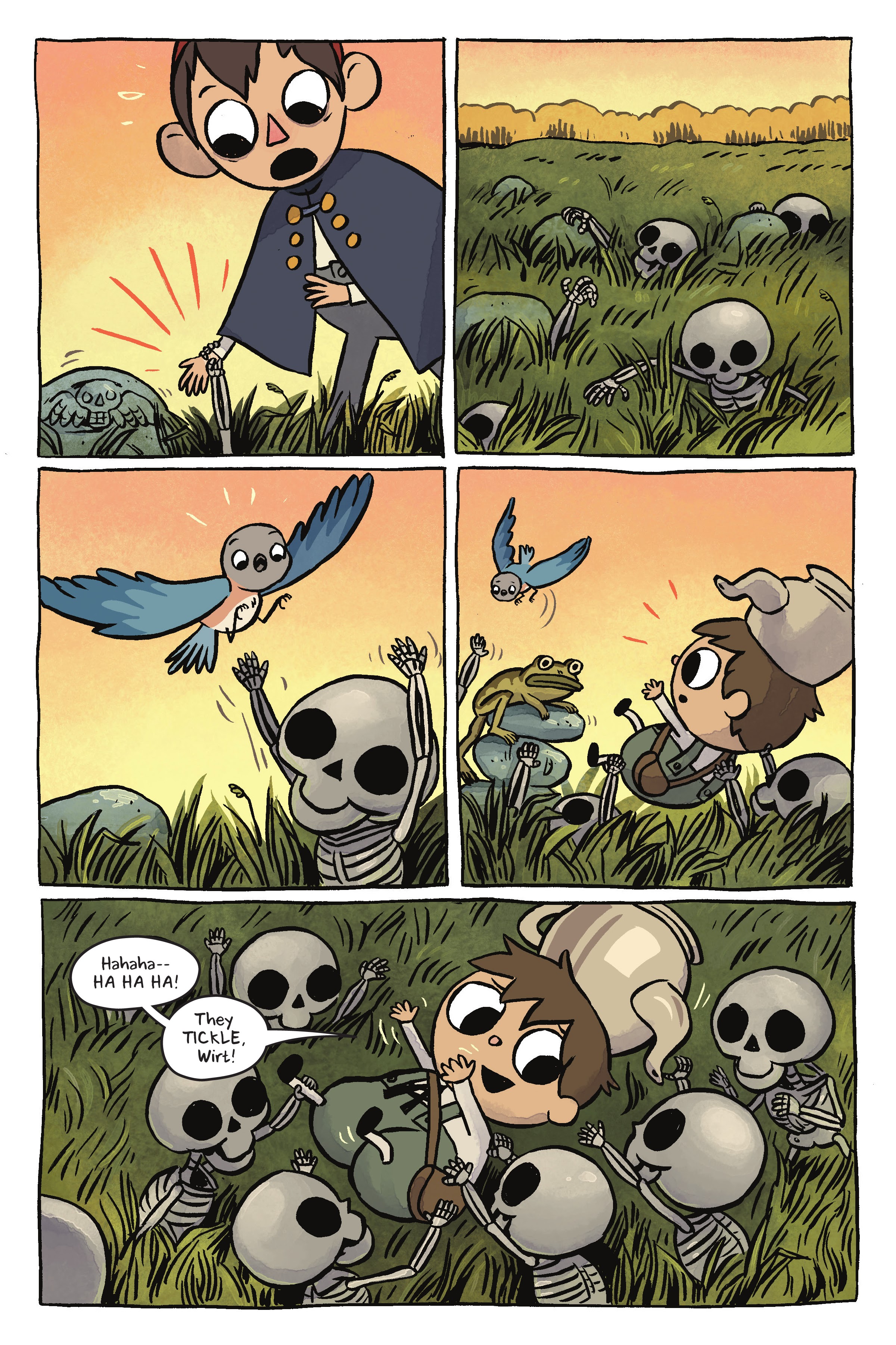 Read online Over the Garden Wall: Benevolent Sisters of Charity comic -  Issue # TPB - 17