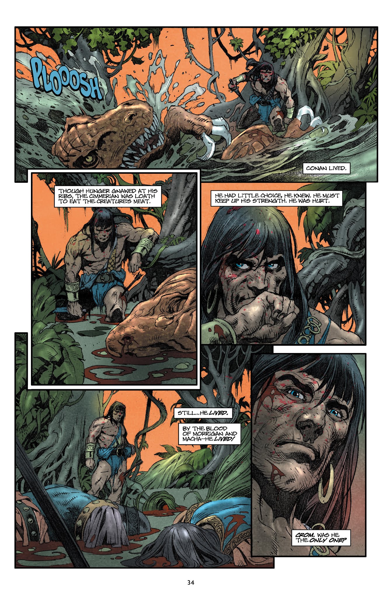 Read online Conan Omnibus comic -  Issue # TPB 4 (Part 1) - 35