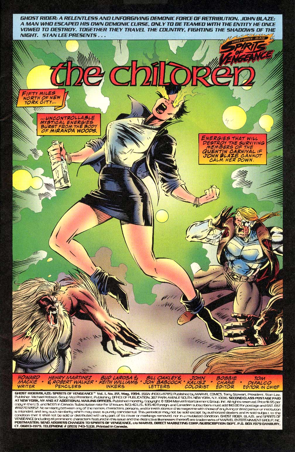 Ghost Rider/Blaze: Spirits of Vengeance Issue #22 #22 - English 2