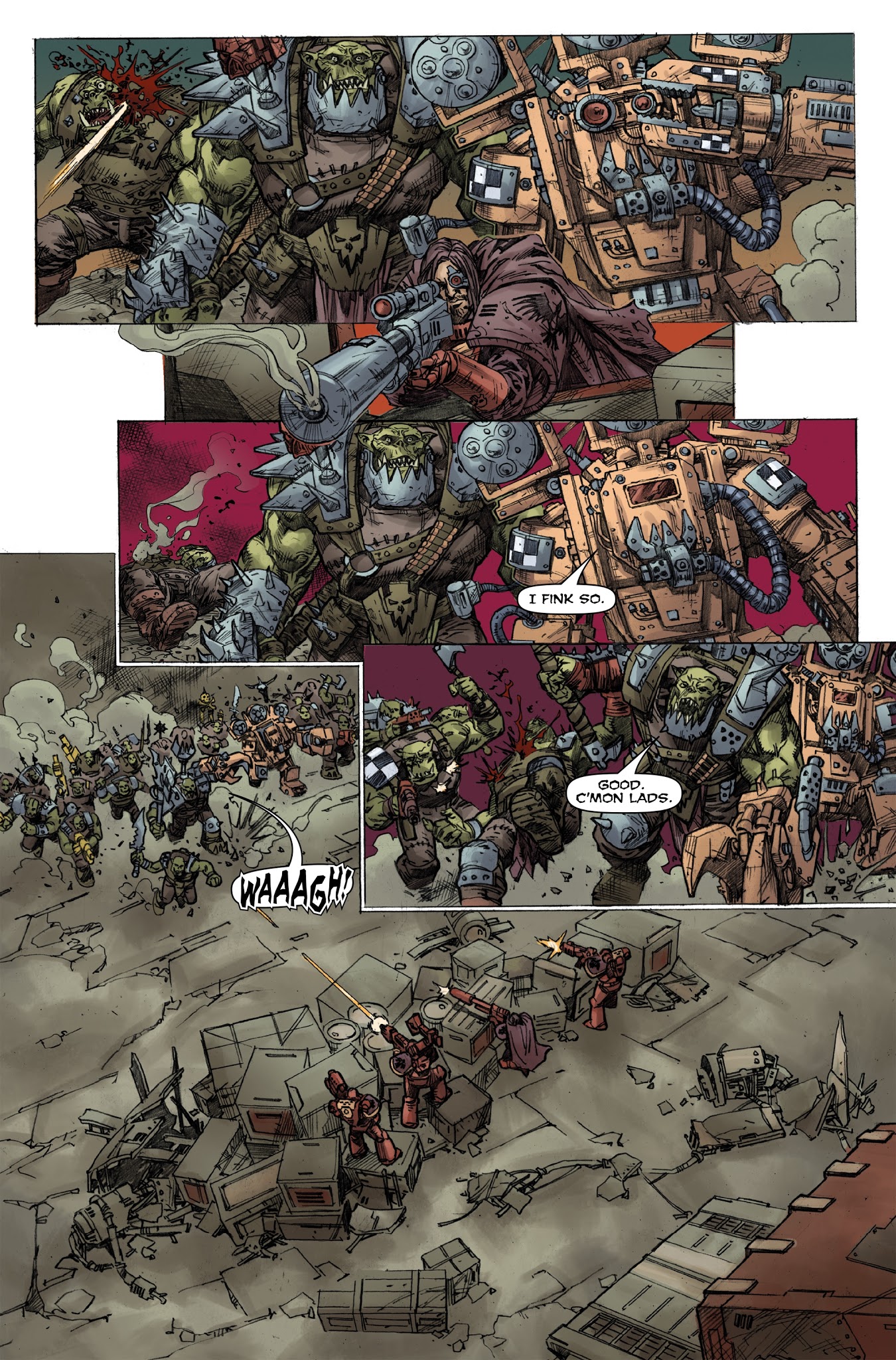 Read online Warhammer 40,000: Dawn of War comic -  Issue #2 - 21