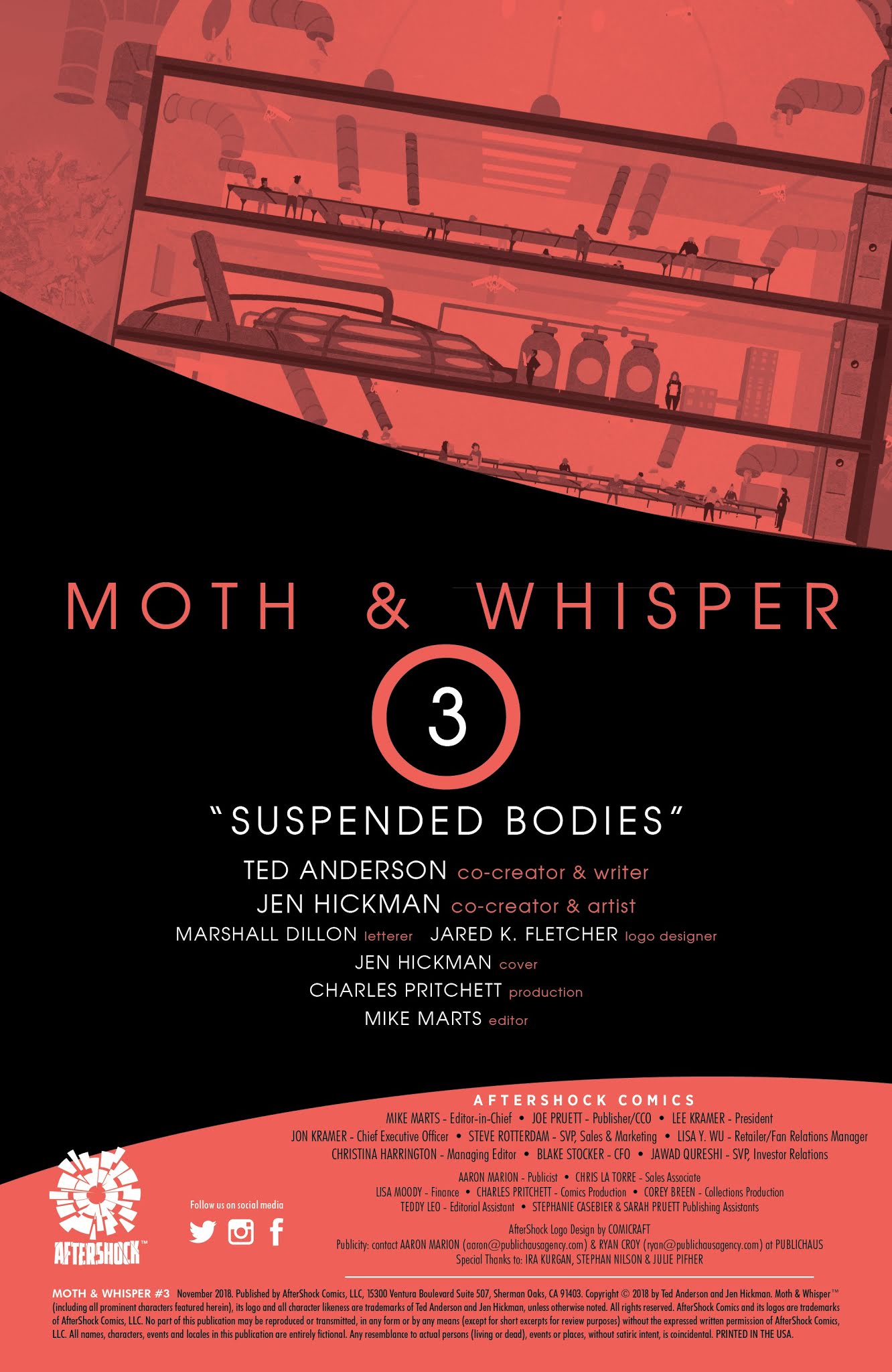Read online Moth & Whisper comic -  Issue #3 - 2