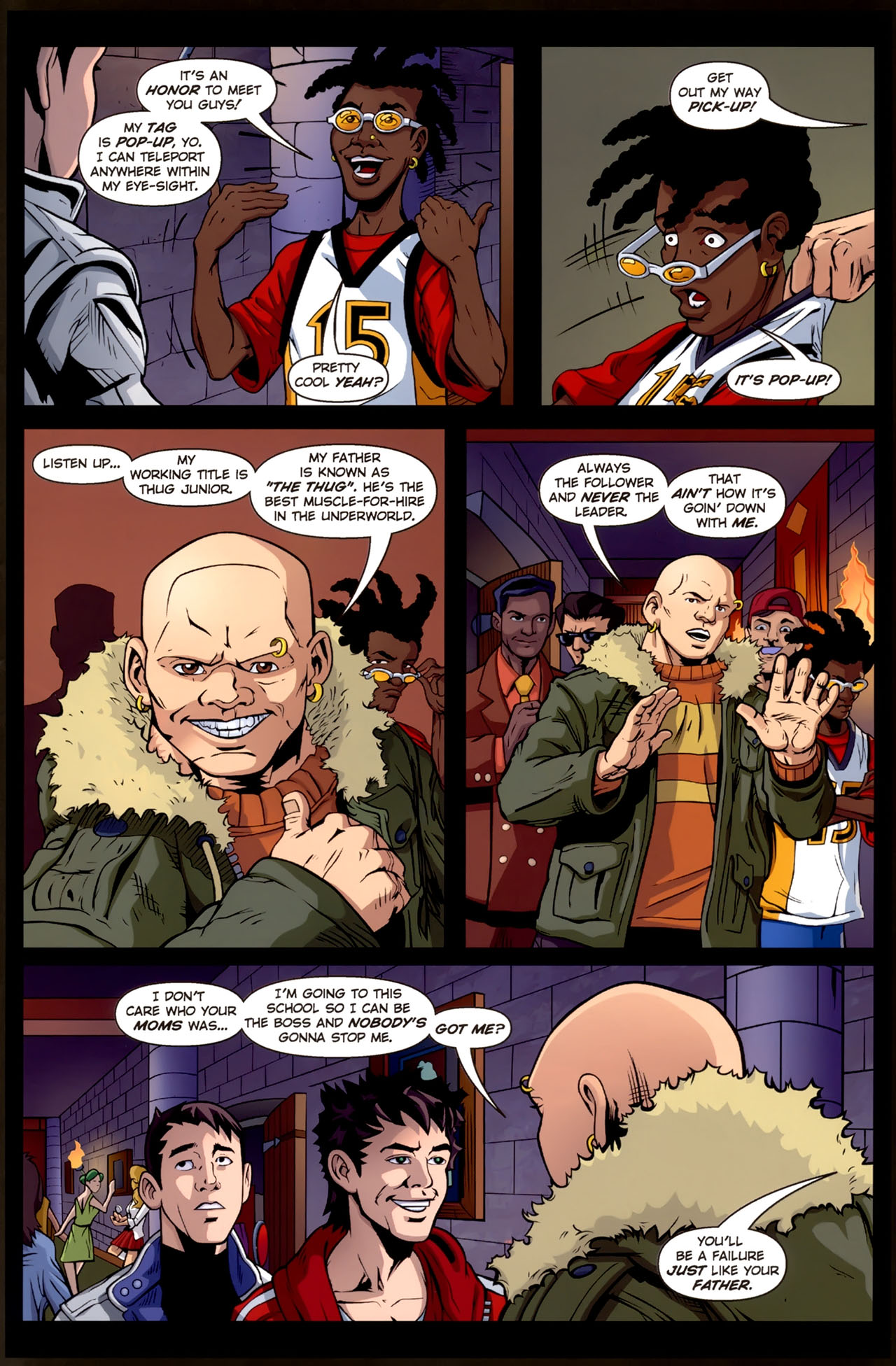 Read online Necessary Evil comic -  Issue #1 - 22