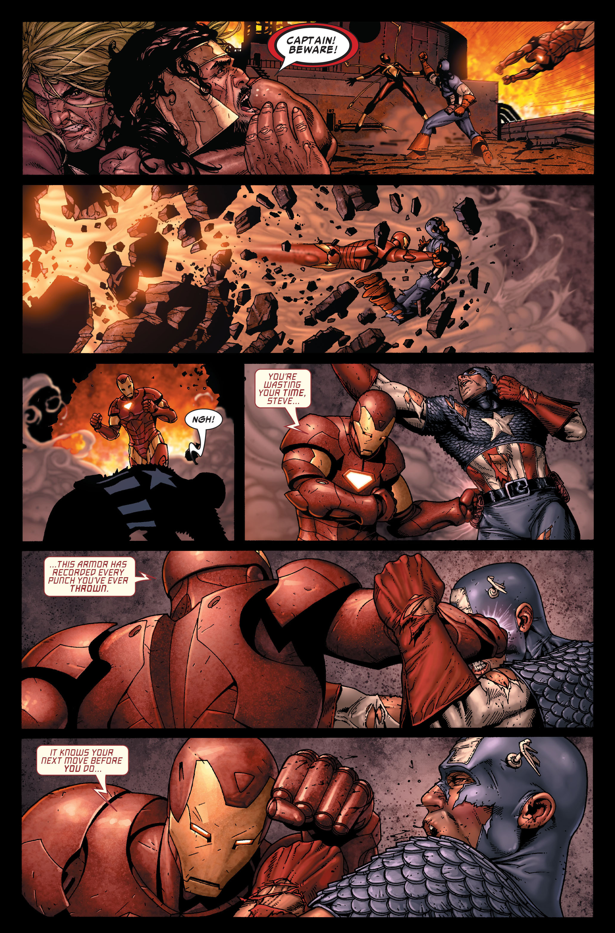 Read online Civil War (2006) comic -  Issue #3 - 21