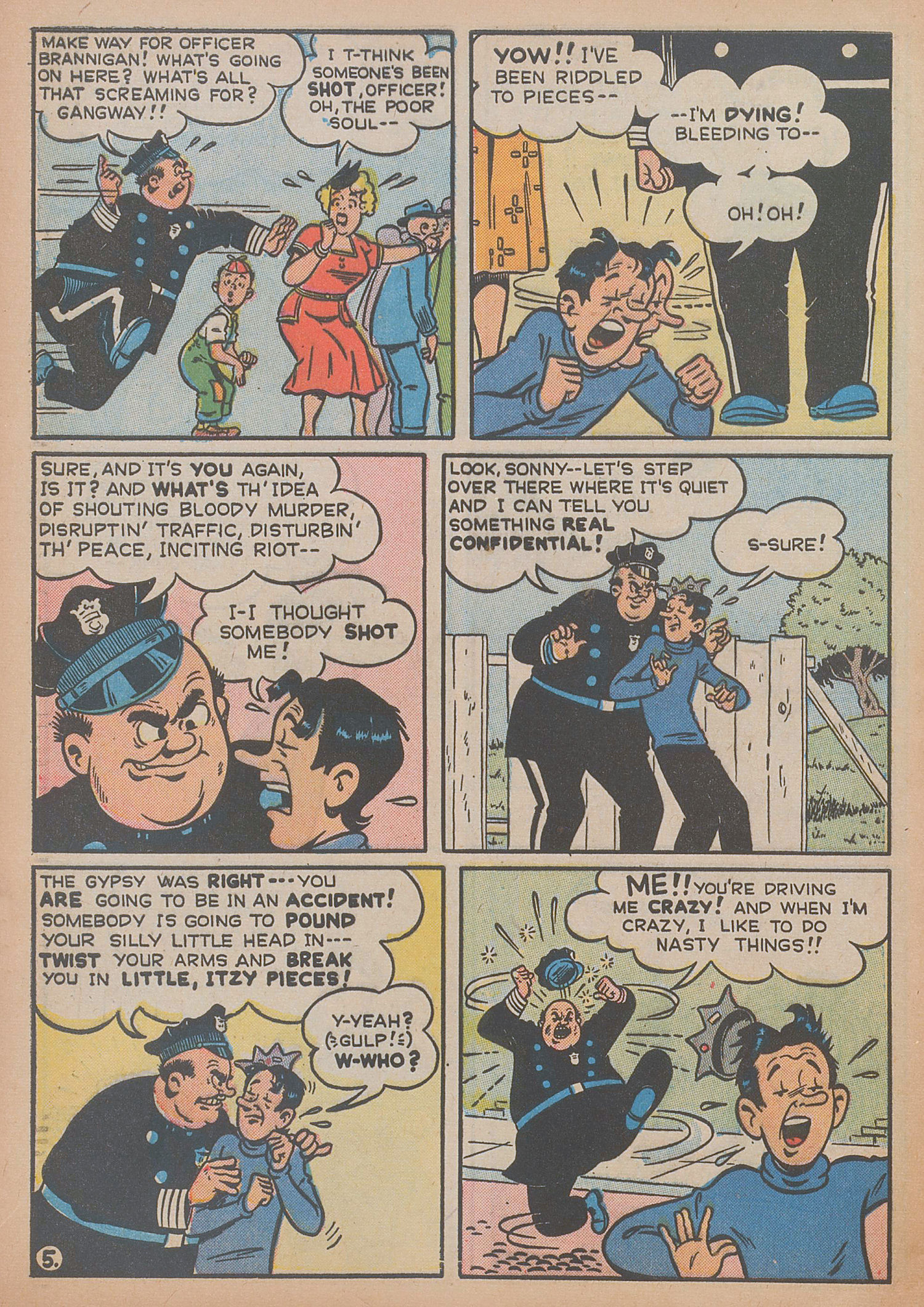 Read online Pep Comics comic -  Issue #77 - 40