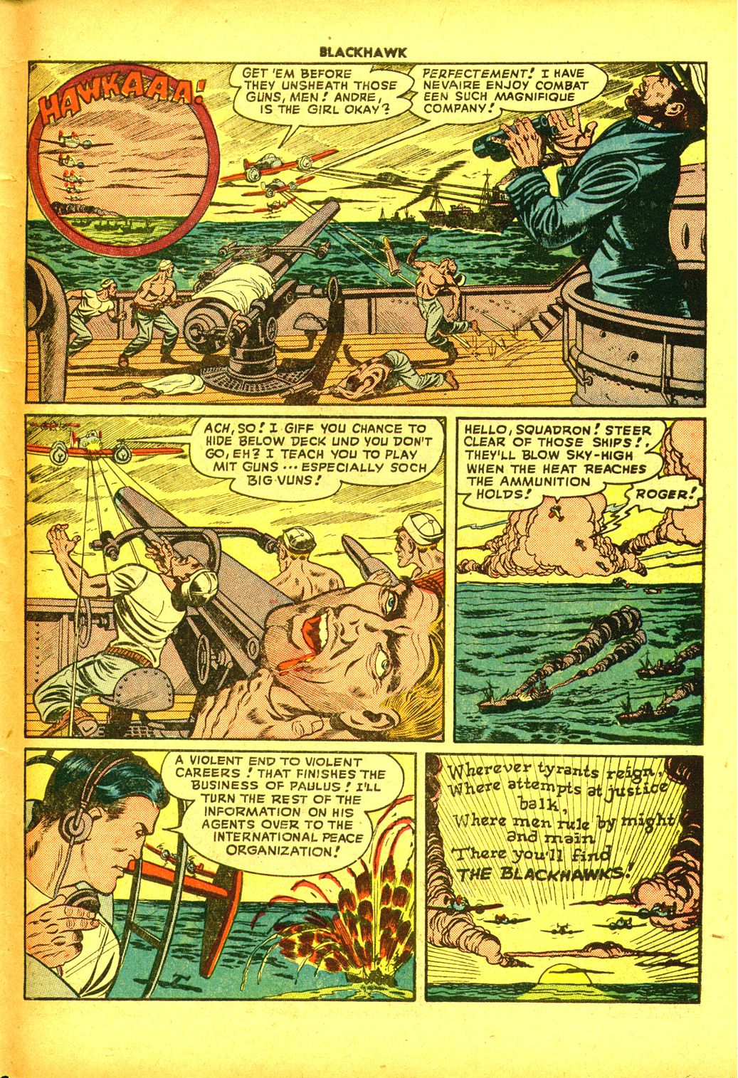 Read online Blackhawk (1957) comic -  Issue #18 - 49