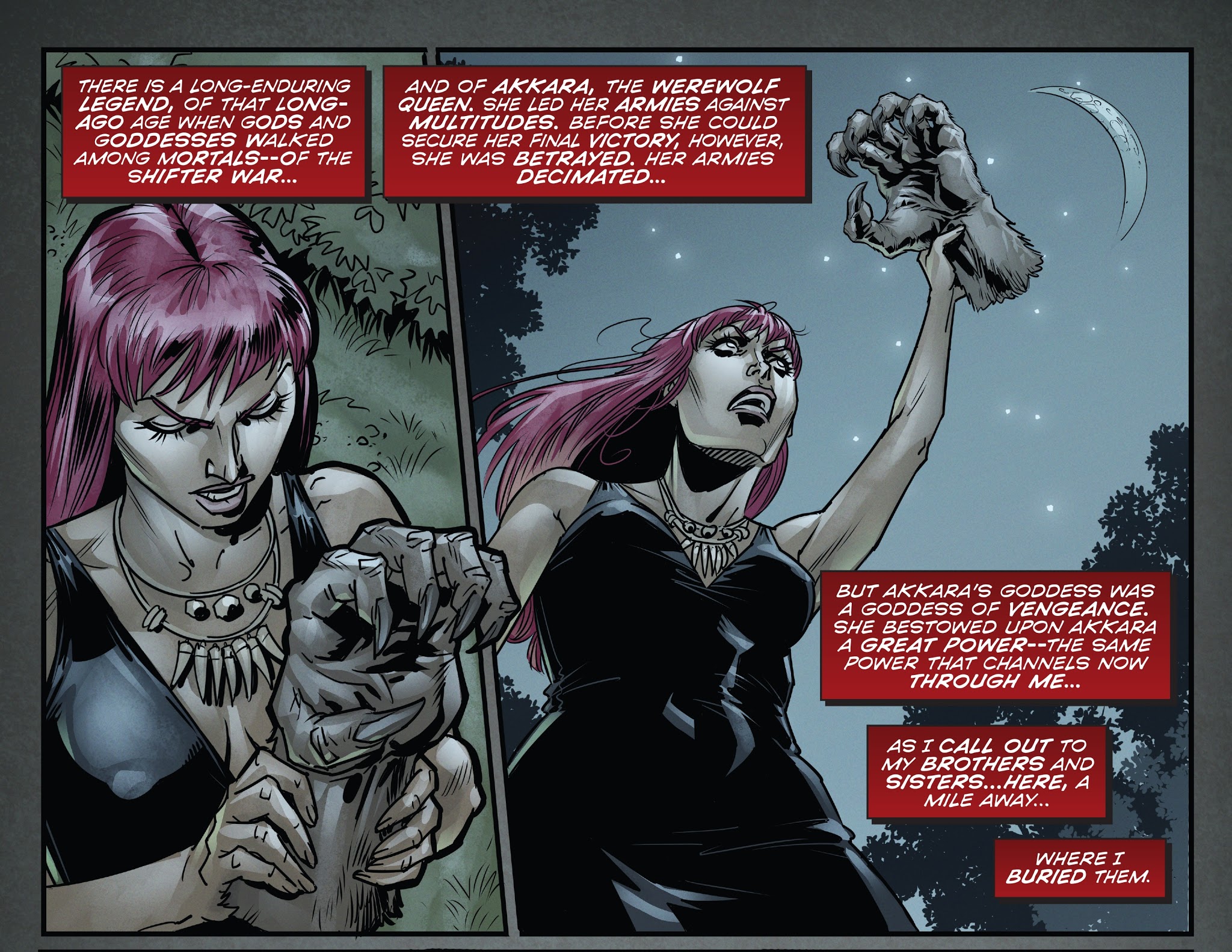 Read online The Howling: Revenge of the Werewolf Queen comic -  Issue #6 - 22