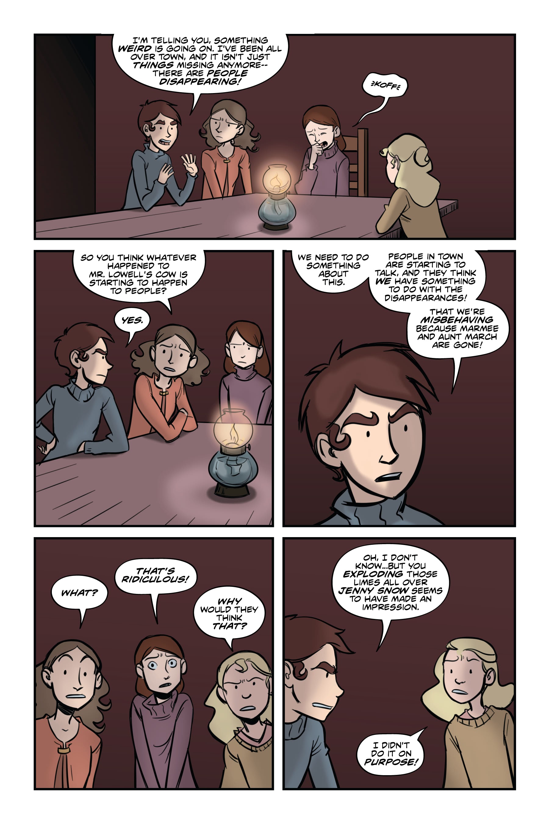 Read online Little Witches: Magic in Concord comic -  Issue # TPB (Part 2) - 9